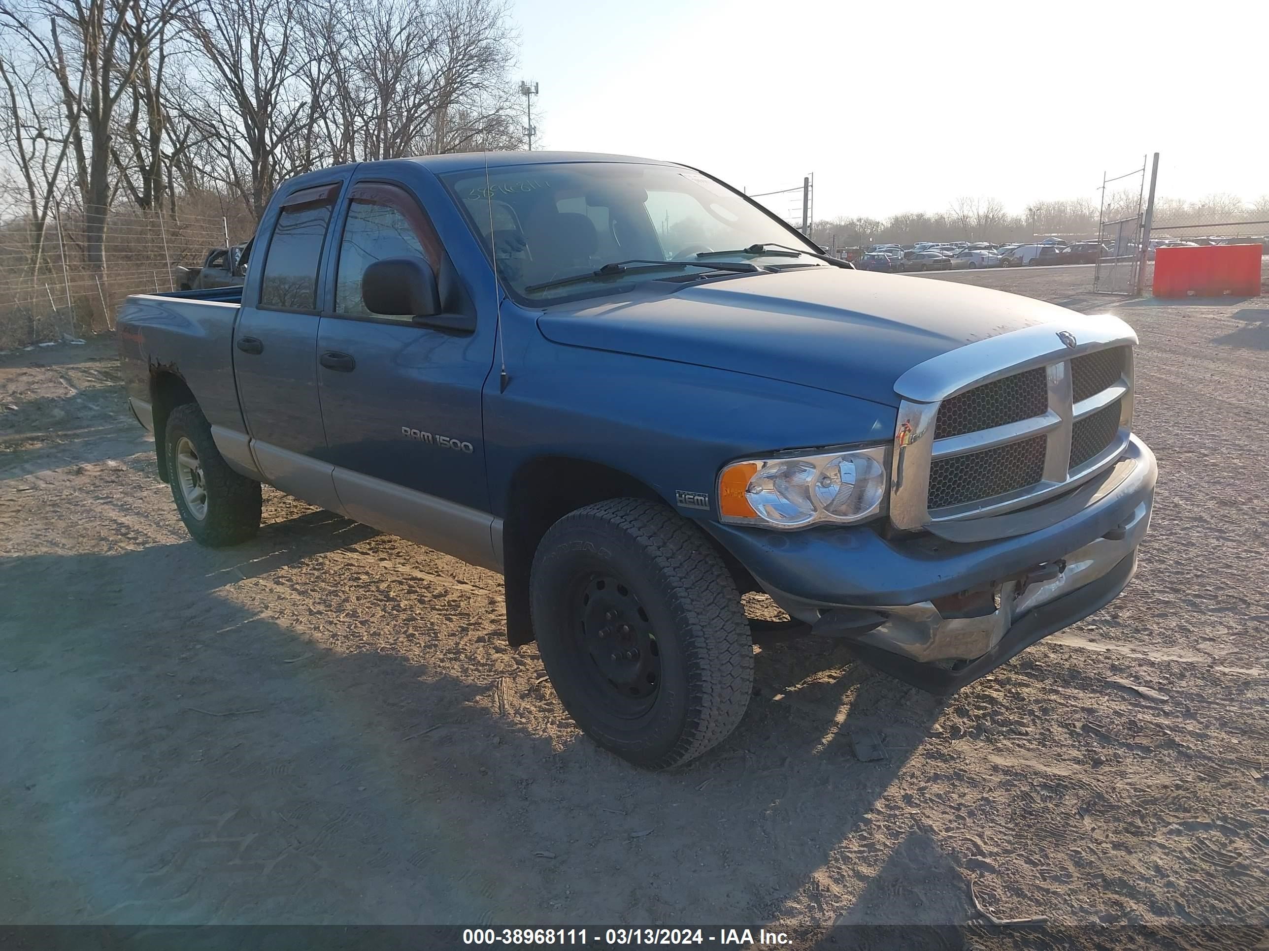 DODGE RAM 2004 1d7hu18d04j180638