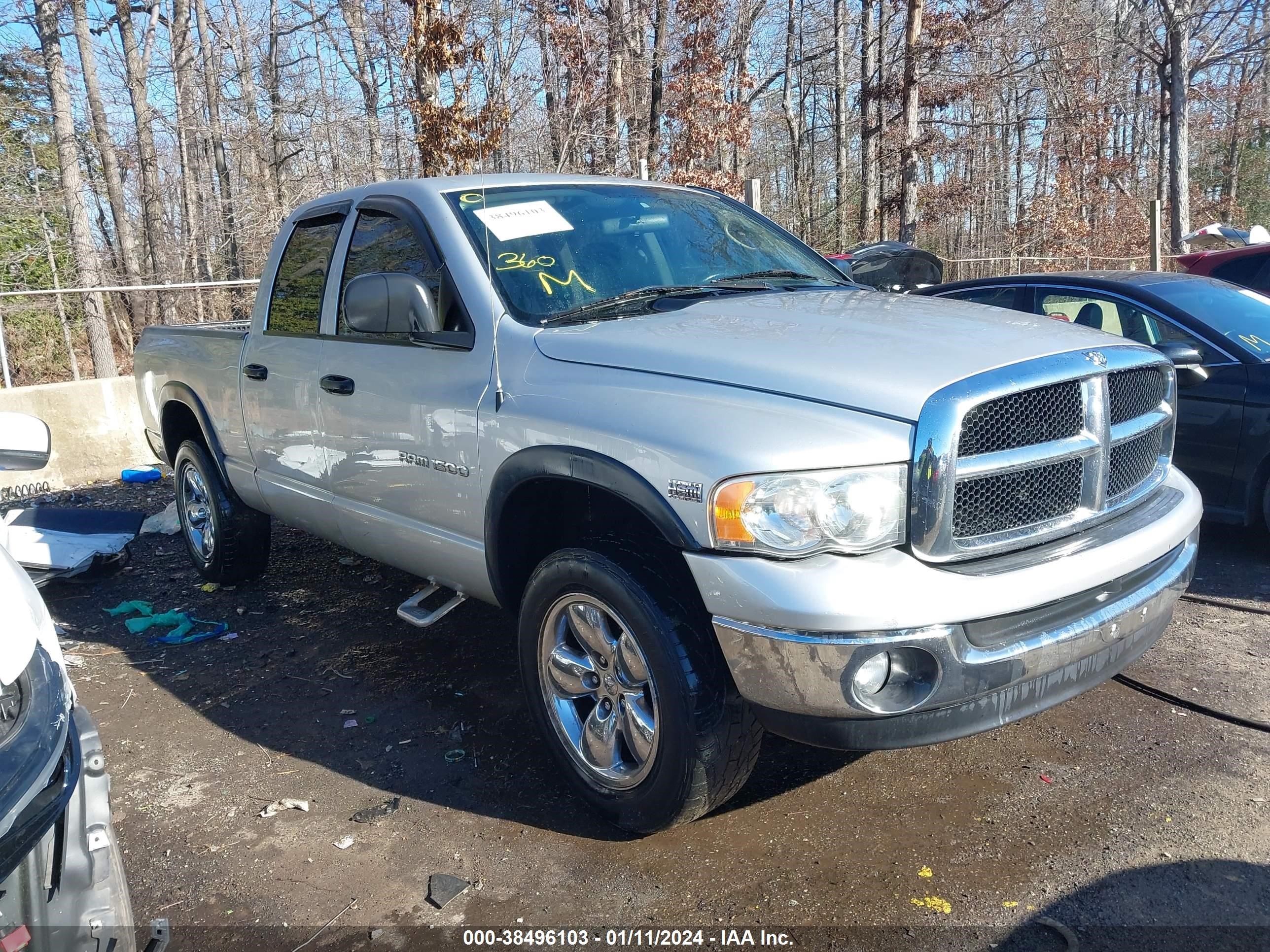 DODGE RAM 2005 1d7hu18d05s175483