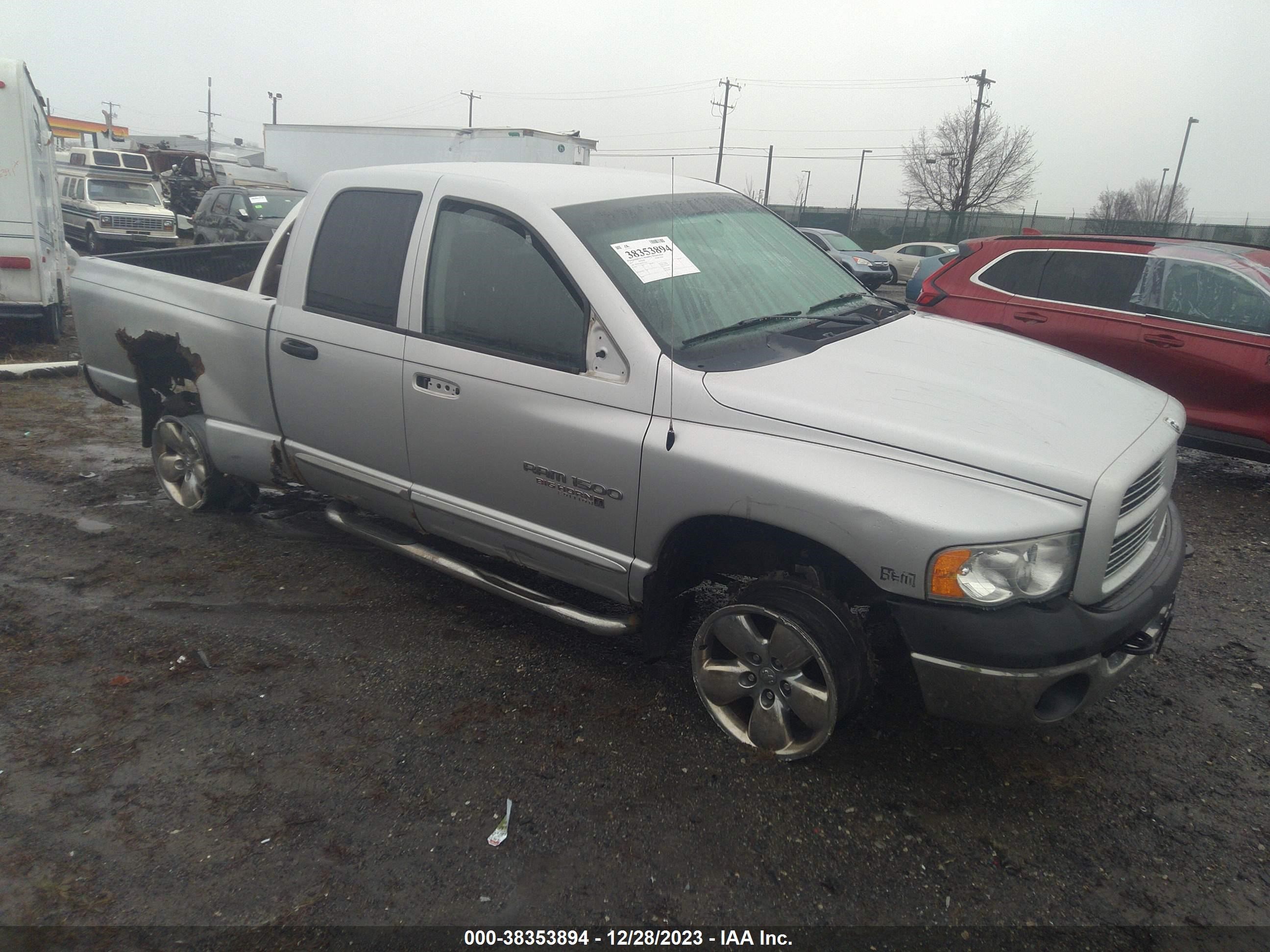 DODGE RAM 2005 1d7hu18d05s175810