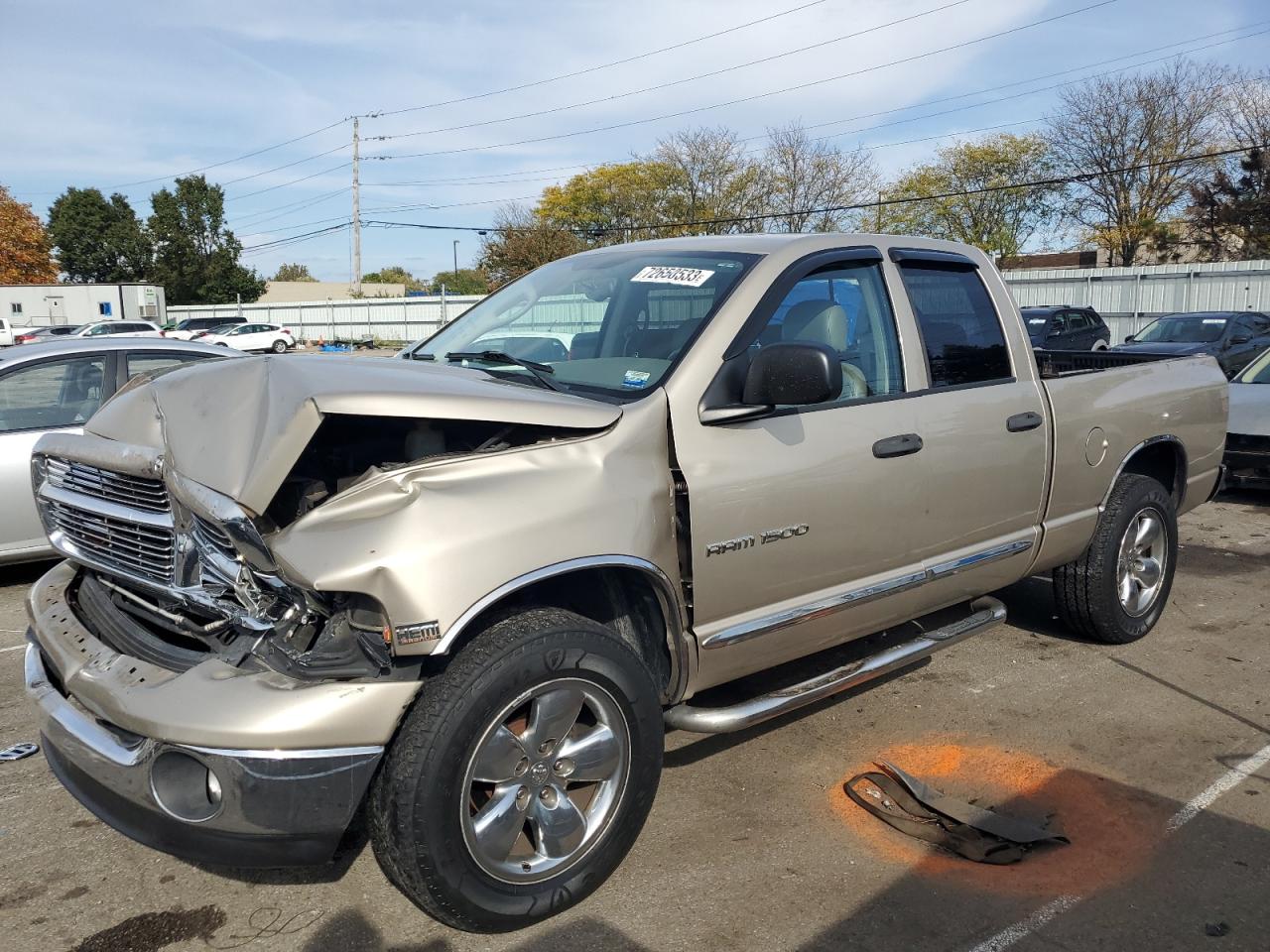 DODGE RAM 2005 1d7hu18d05s200902