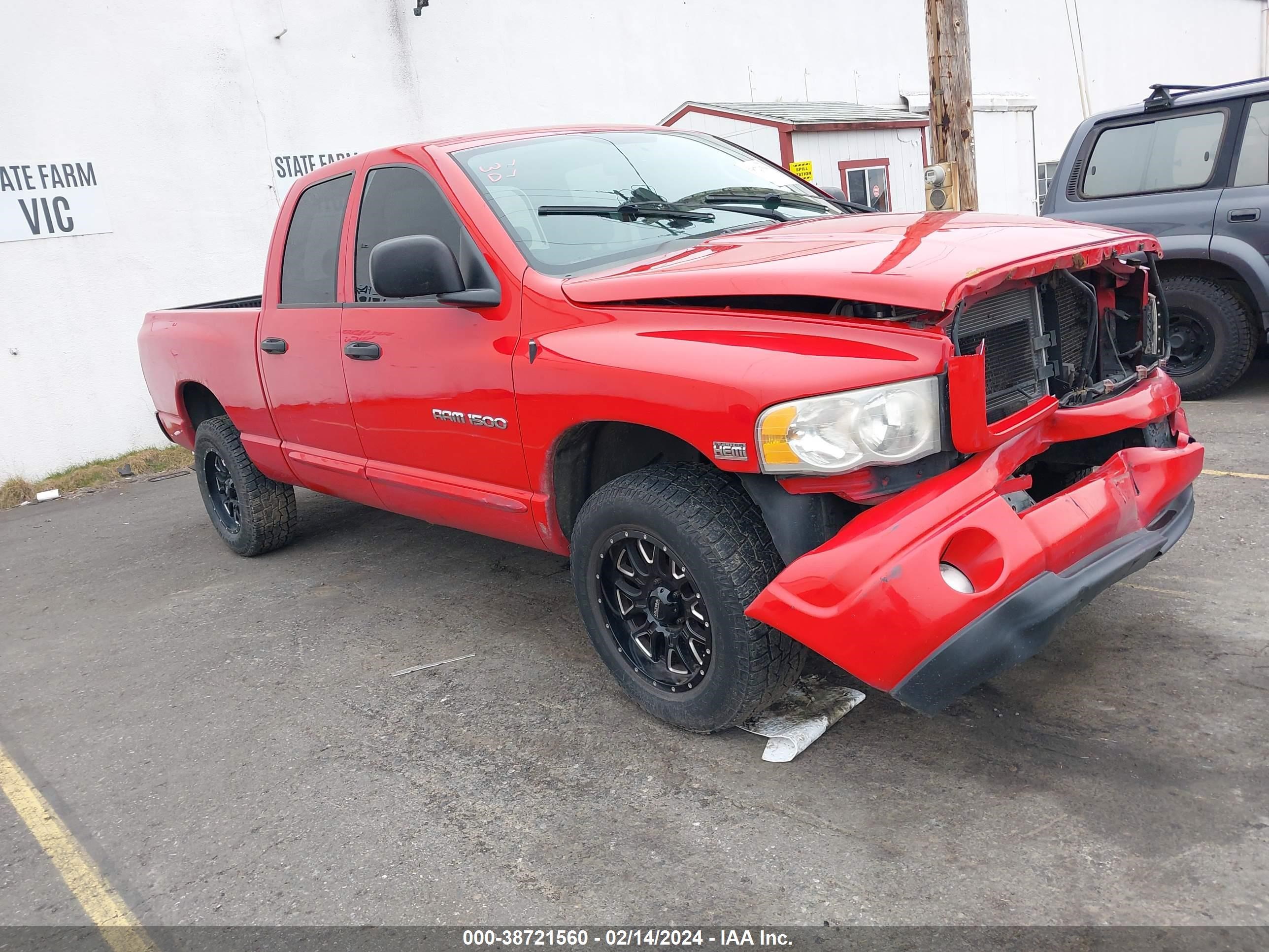 DODGE RAM 2004 1d7hu18d14s777114