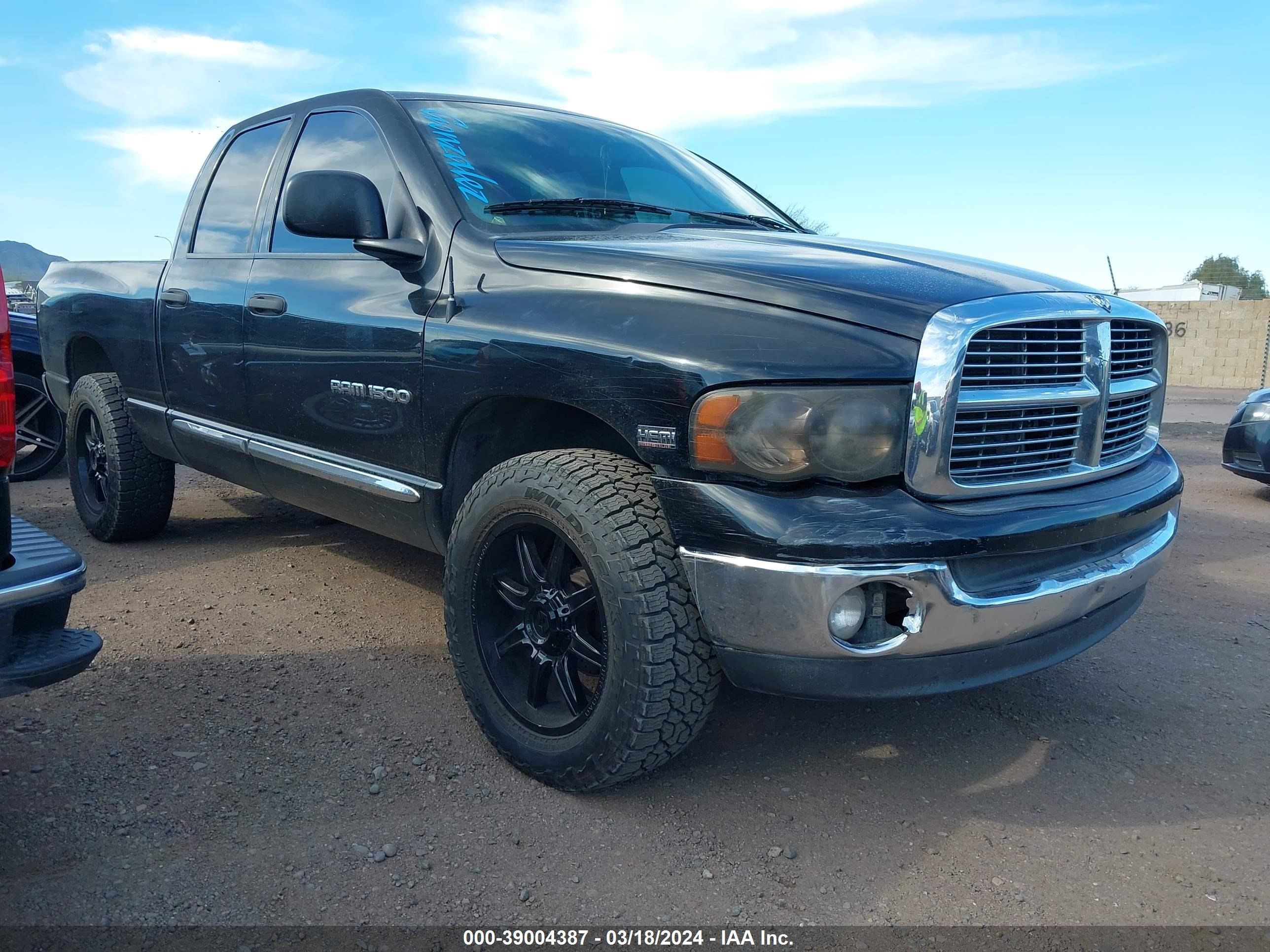 DODGE RAM 2005 1d7hu18d15s176223