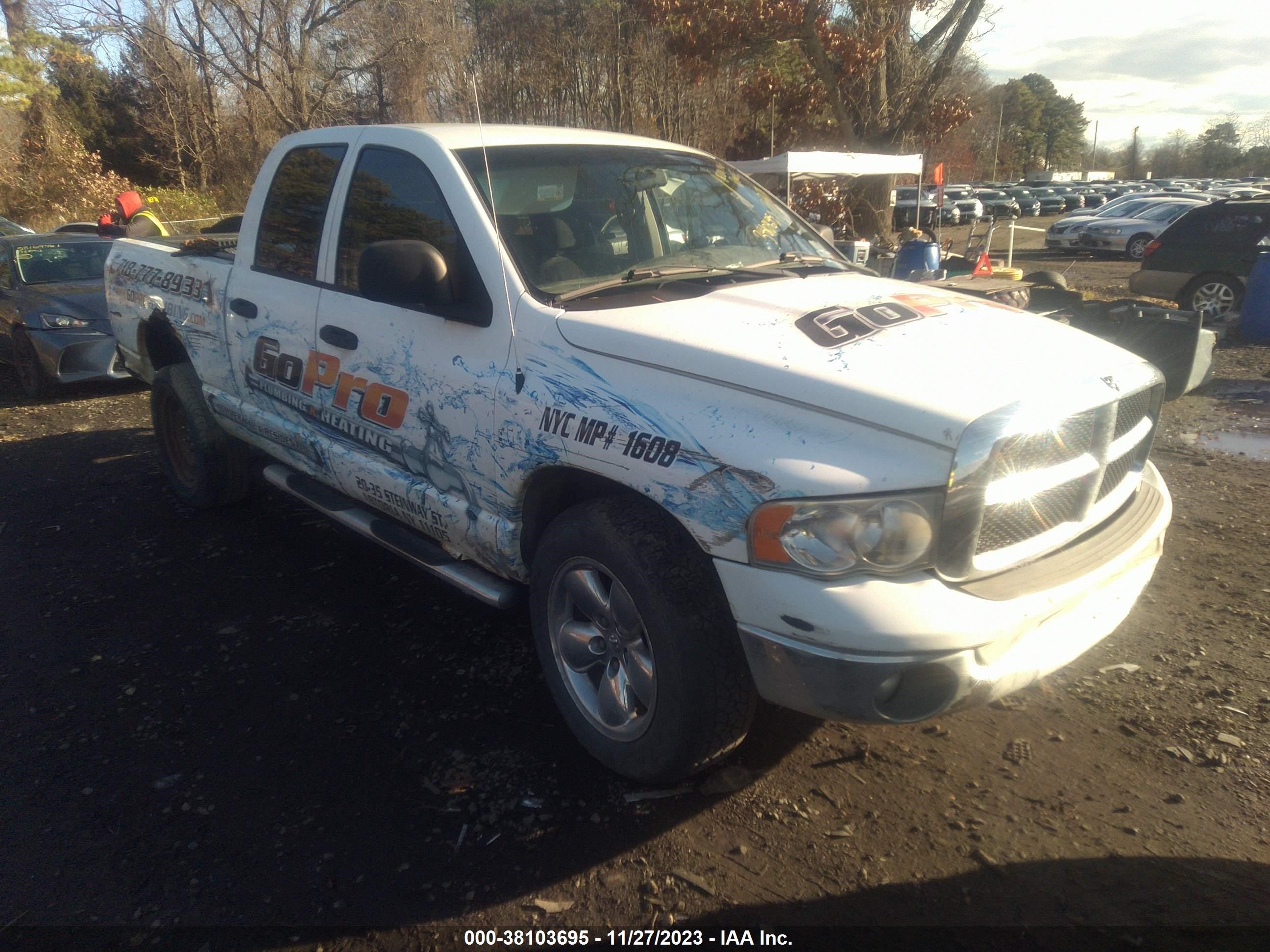 DODGE RAM 2005 1d7hu18d15s240969