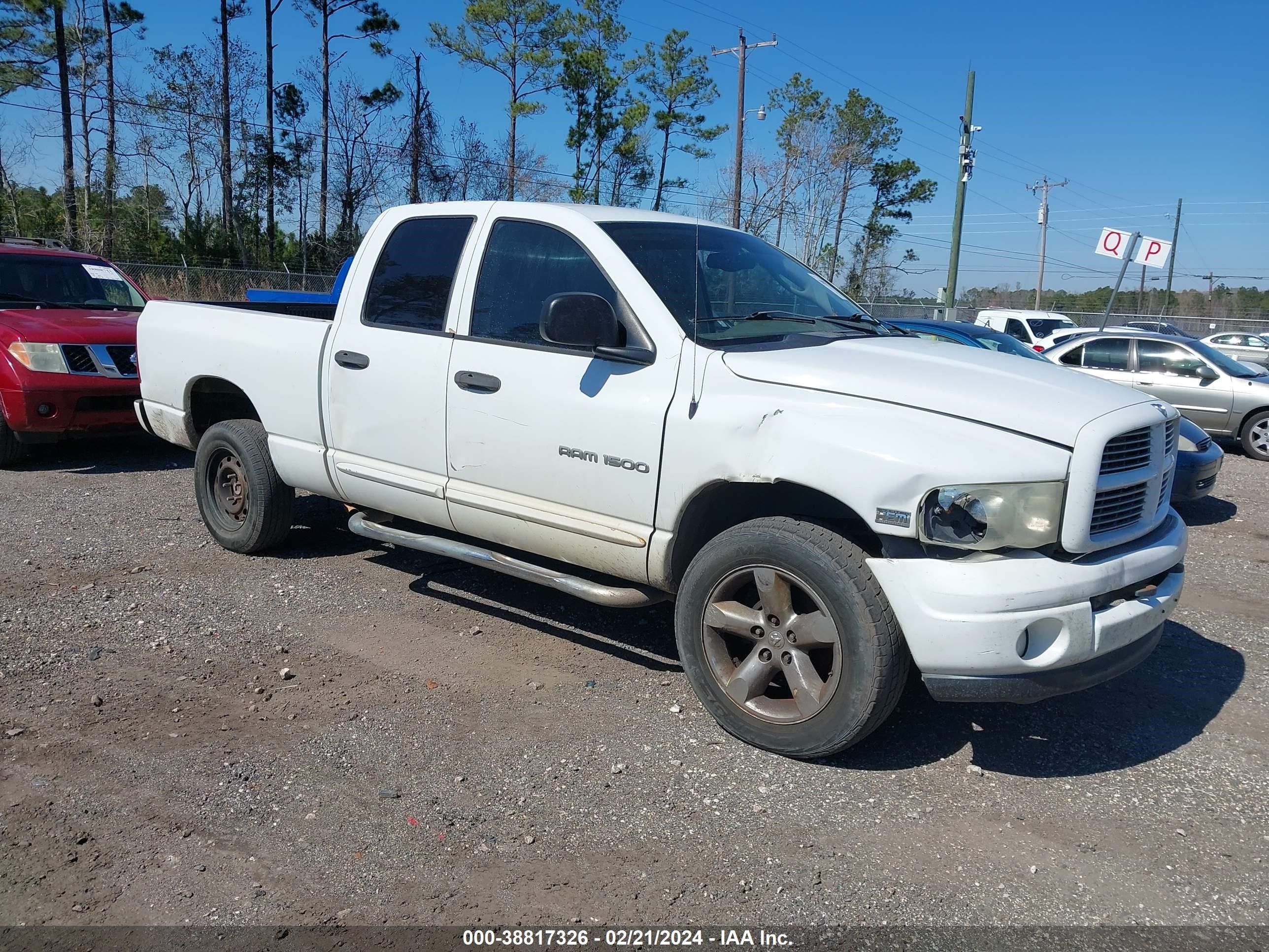 DODGE RAM 2004 1d7hu18d24s747099