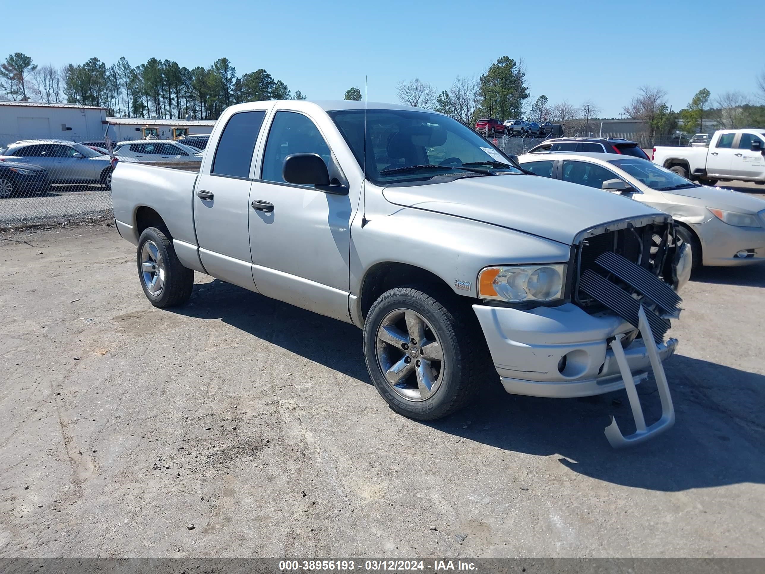 DODGE RAM 2003 1d7hu18d33j584757