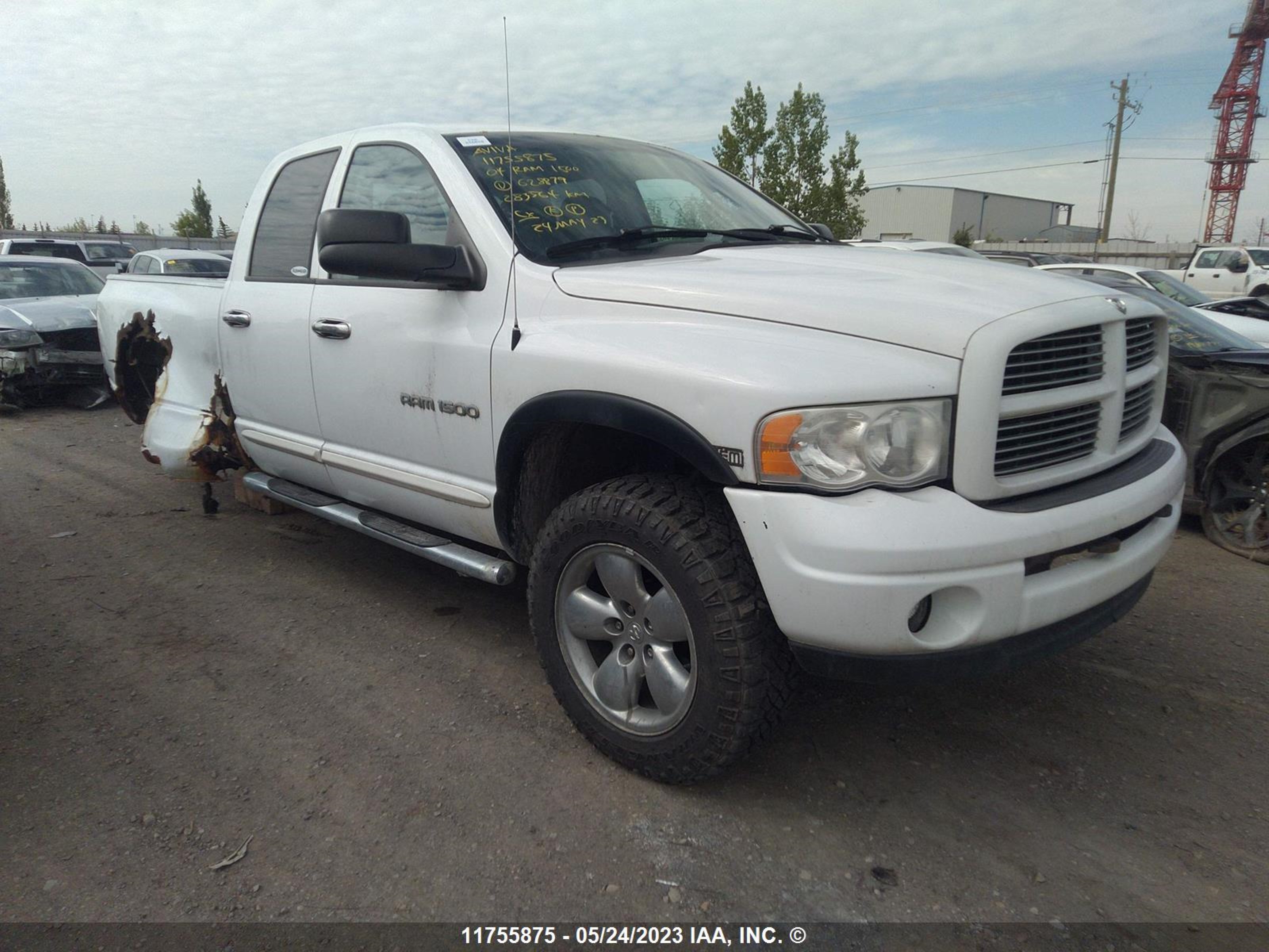 DODGE RAM 2004 1d7hu18d34s628879