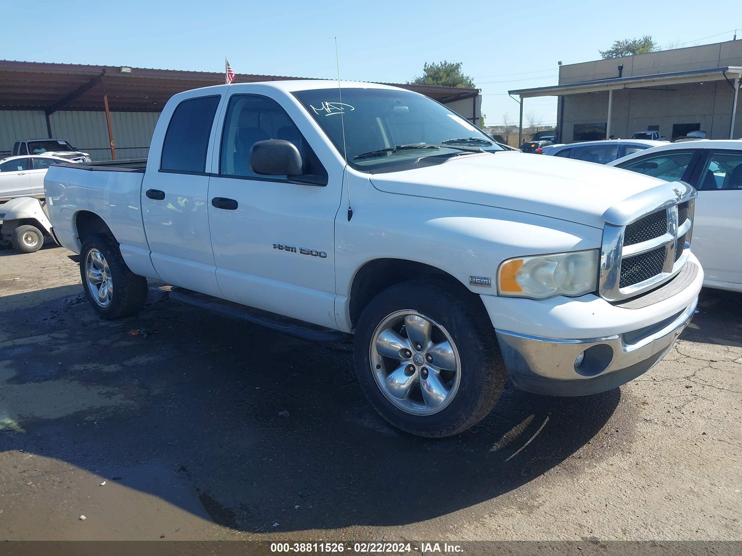 DODGE RAM 2004 1d7hu18d34s662207