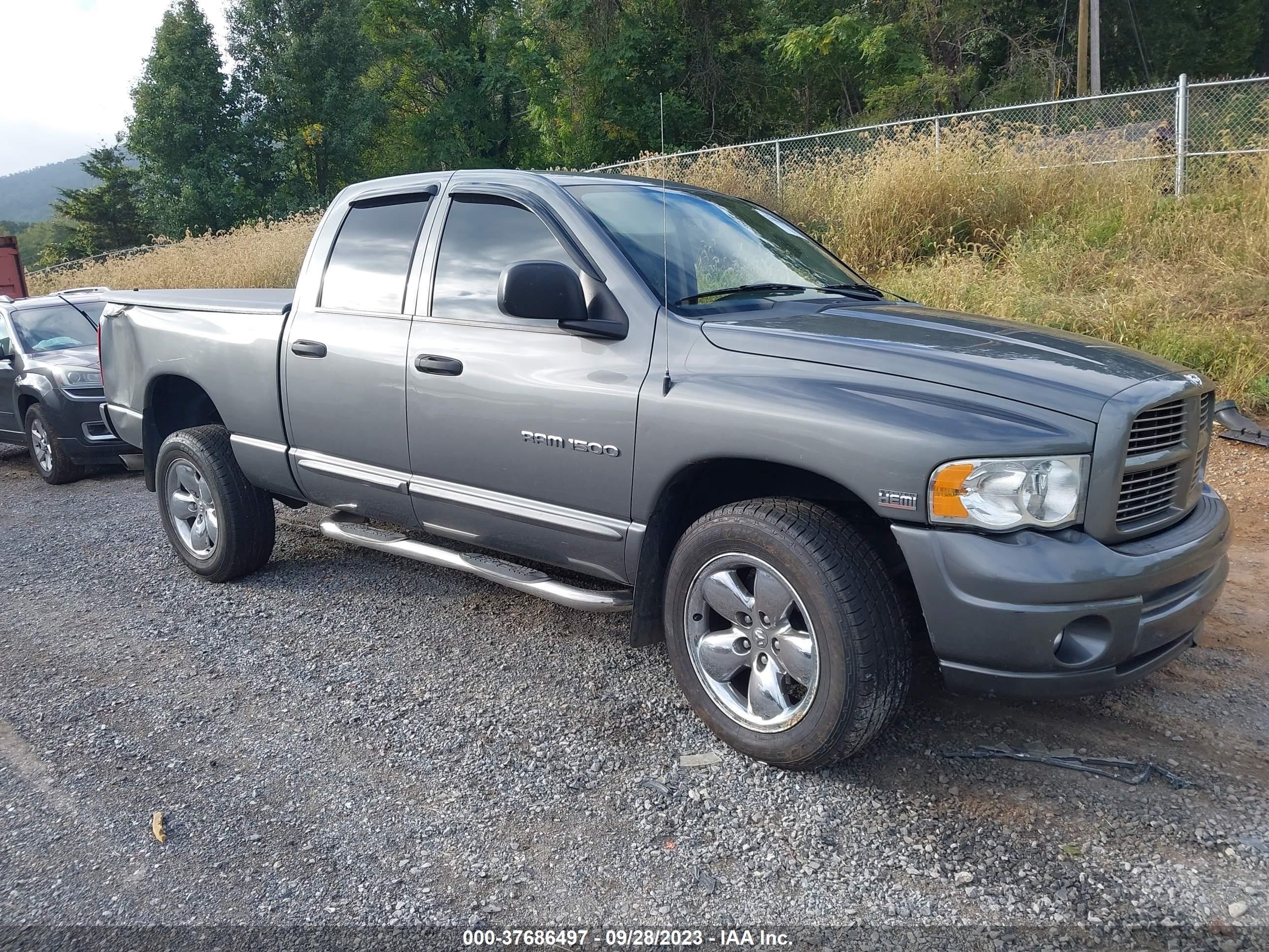 DODGE RAM 2005 1d7hu18d45s289146