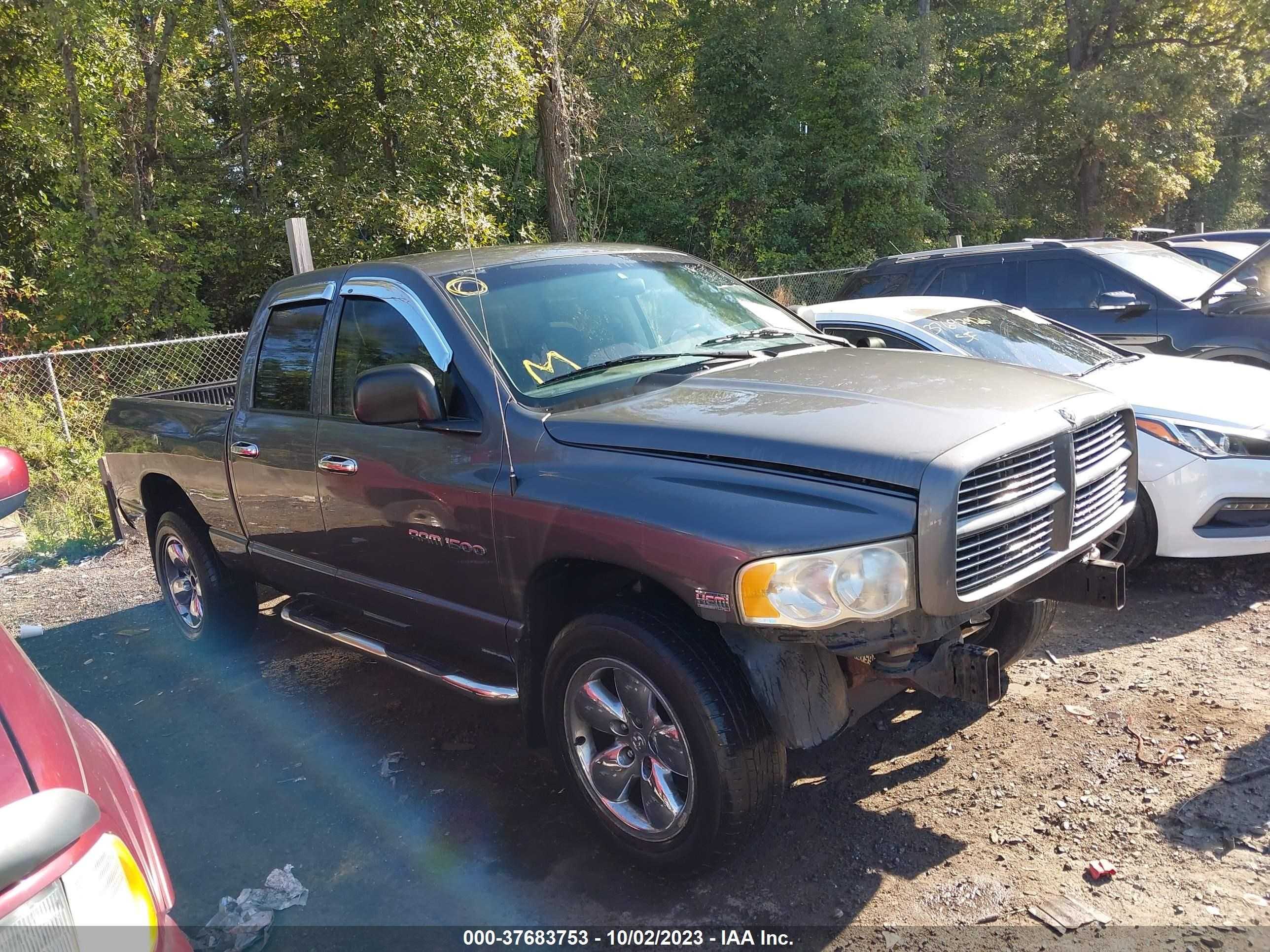 DODGE RAM 2003 1d7hu18d53s263037