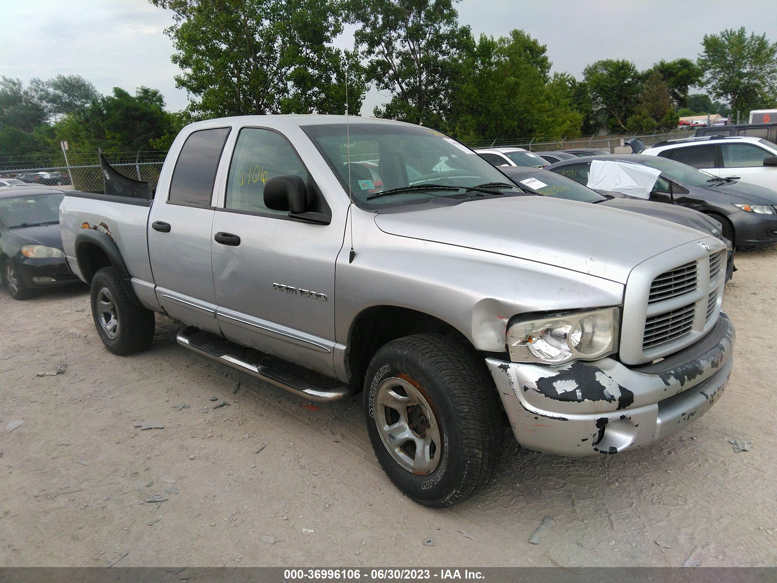 DODGE RAM 2005 1d7hu18d55s259752