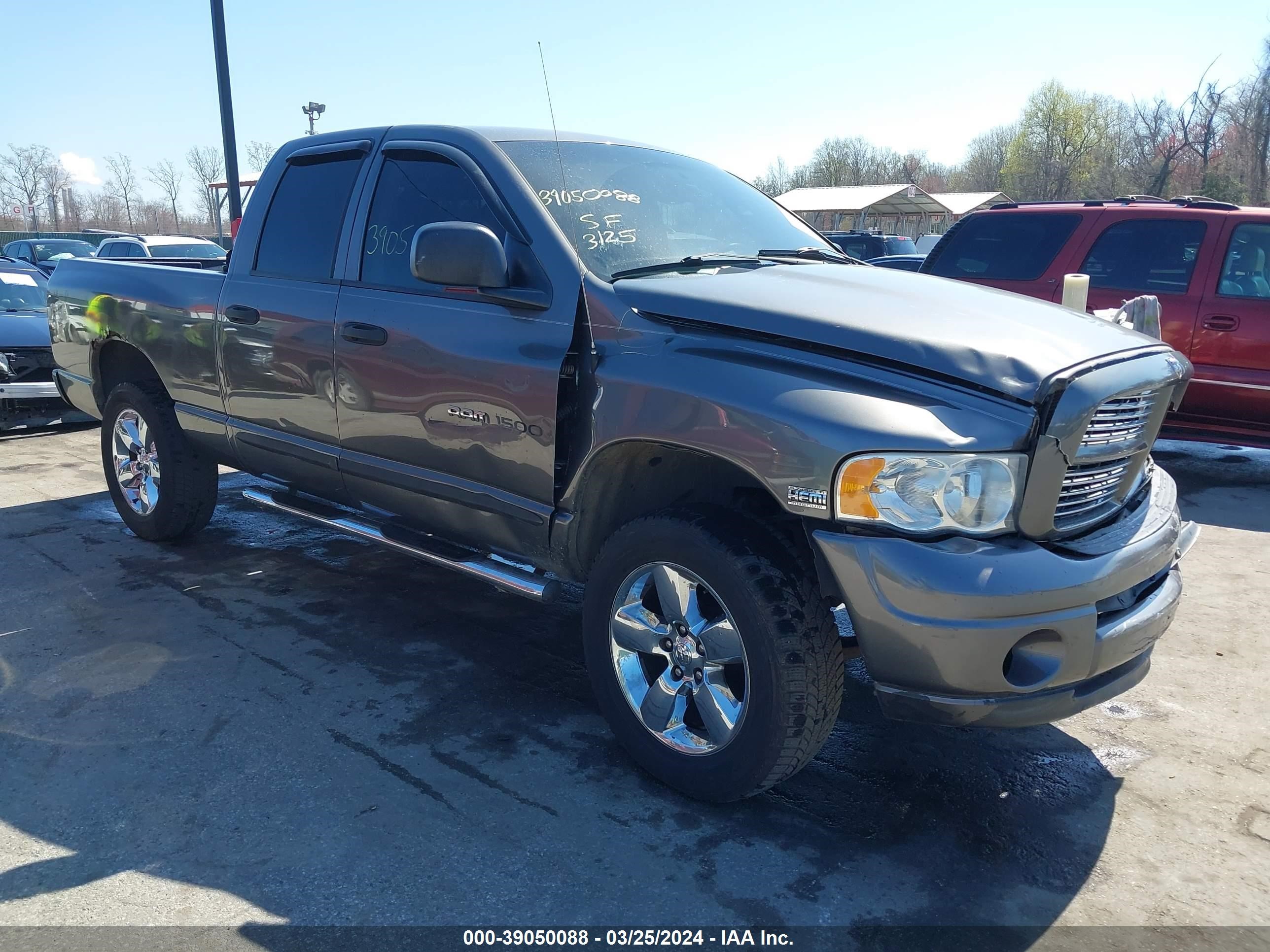 DODGE RAM 2004 1d7hu18d64s705728