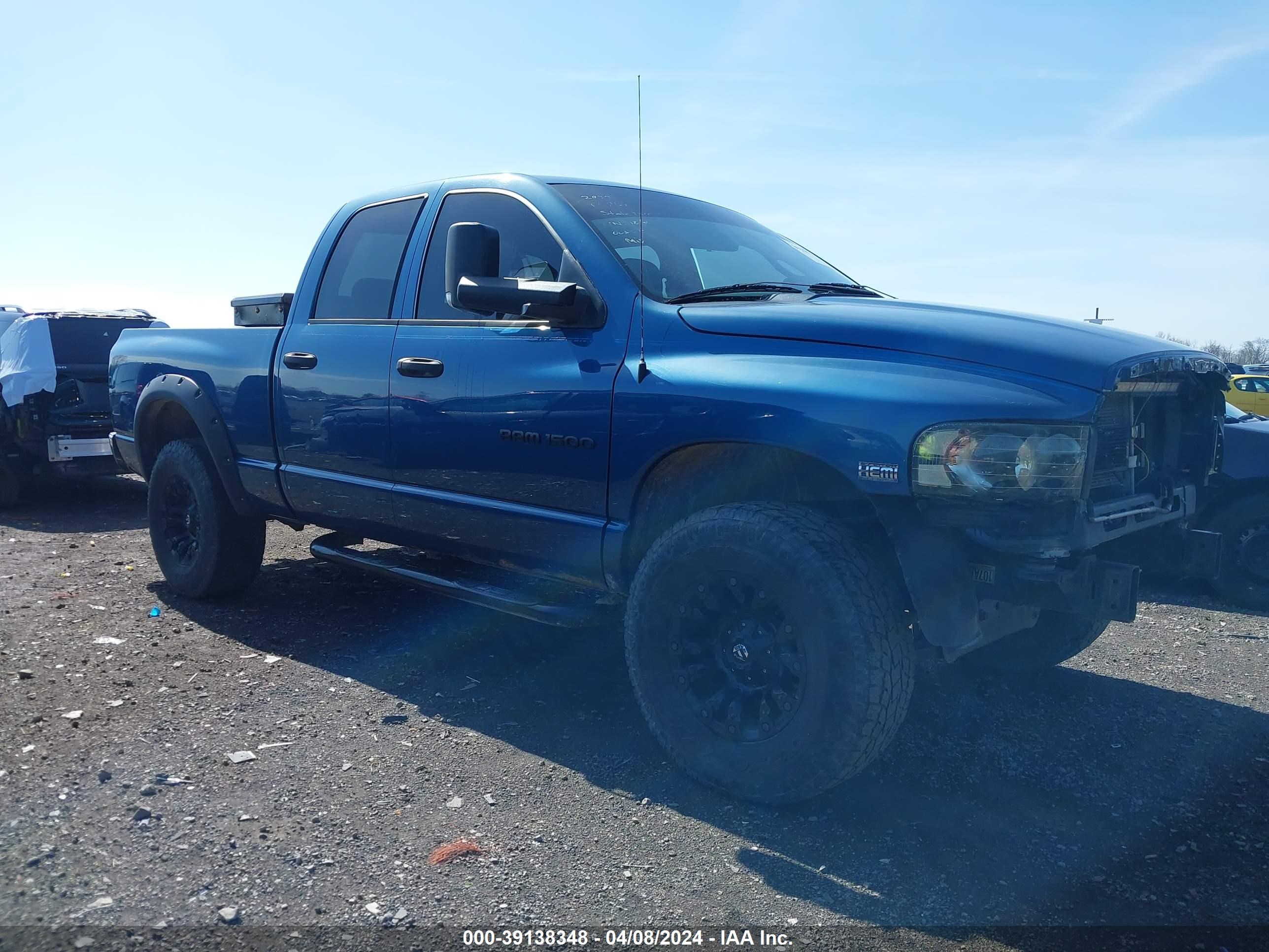 DODGE RAM 2005 1d7hu18d65s125784