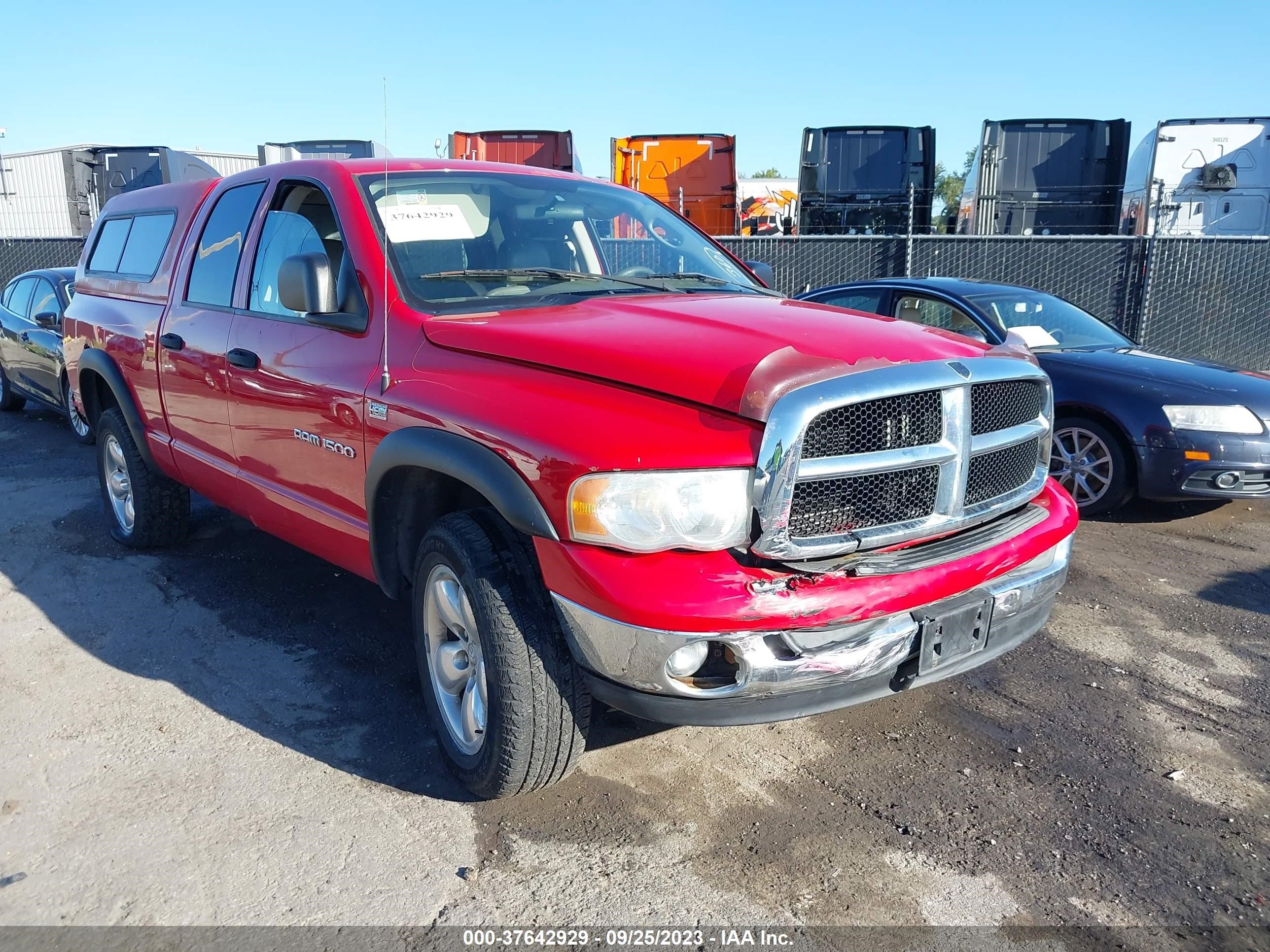 DODGE RAM 2003 1d7hu18d73s377783