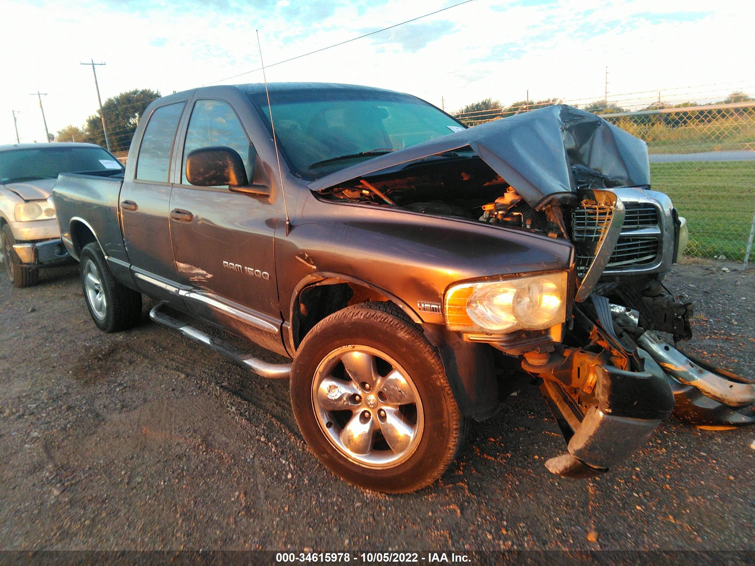 DODGE RAM 2004 1d7hu18d74j265217