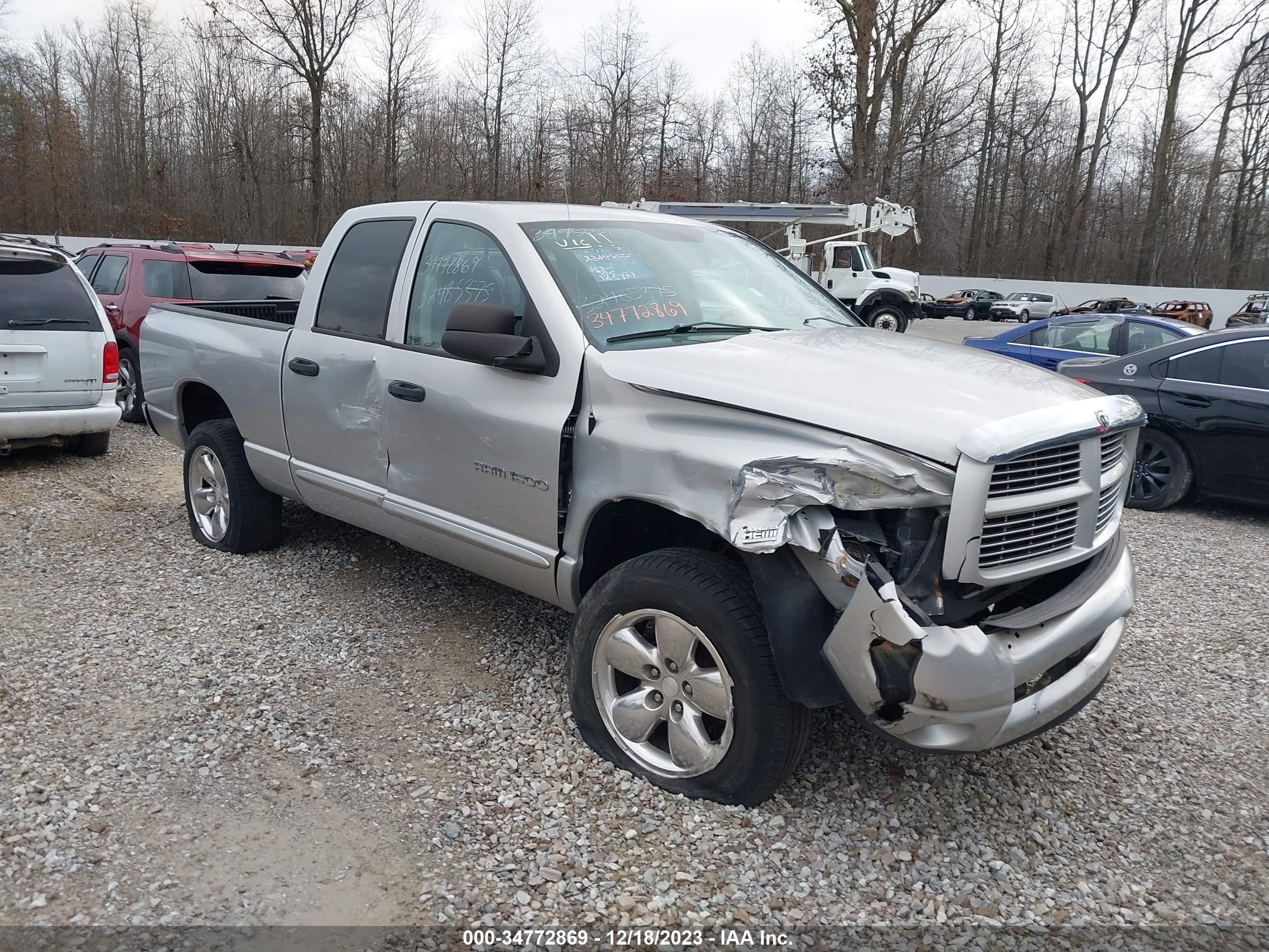 DODGE RAM 2004 1d7hu18d74j282003