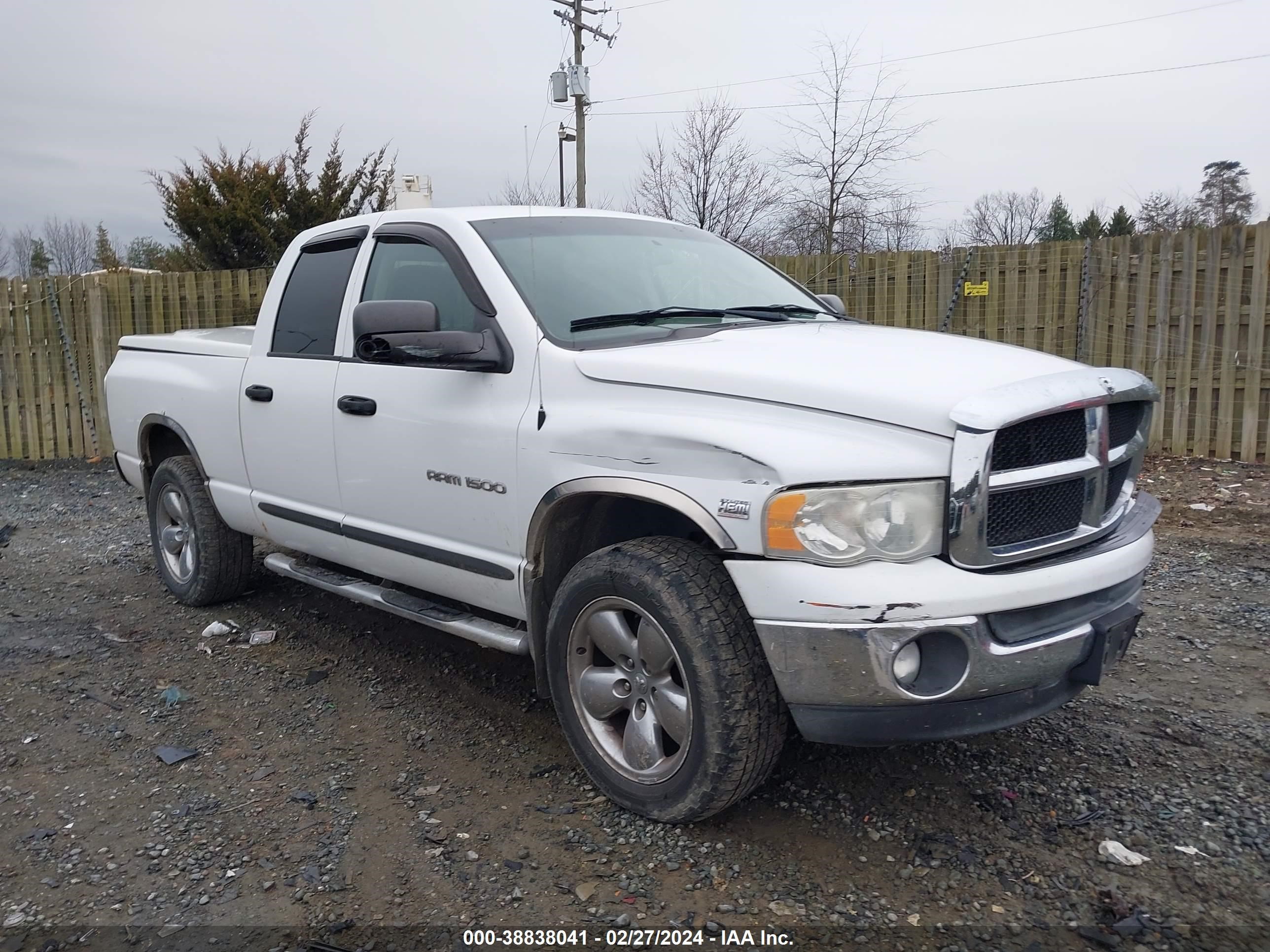 DODGE RAM 2004 1d7hu18d74s698918