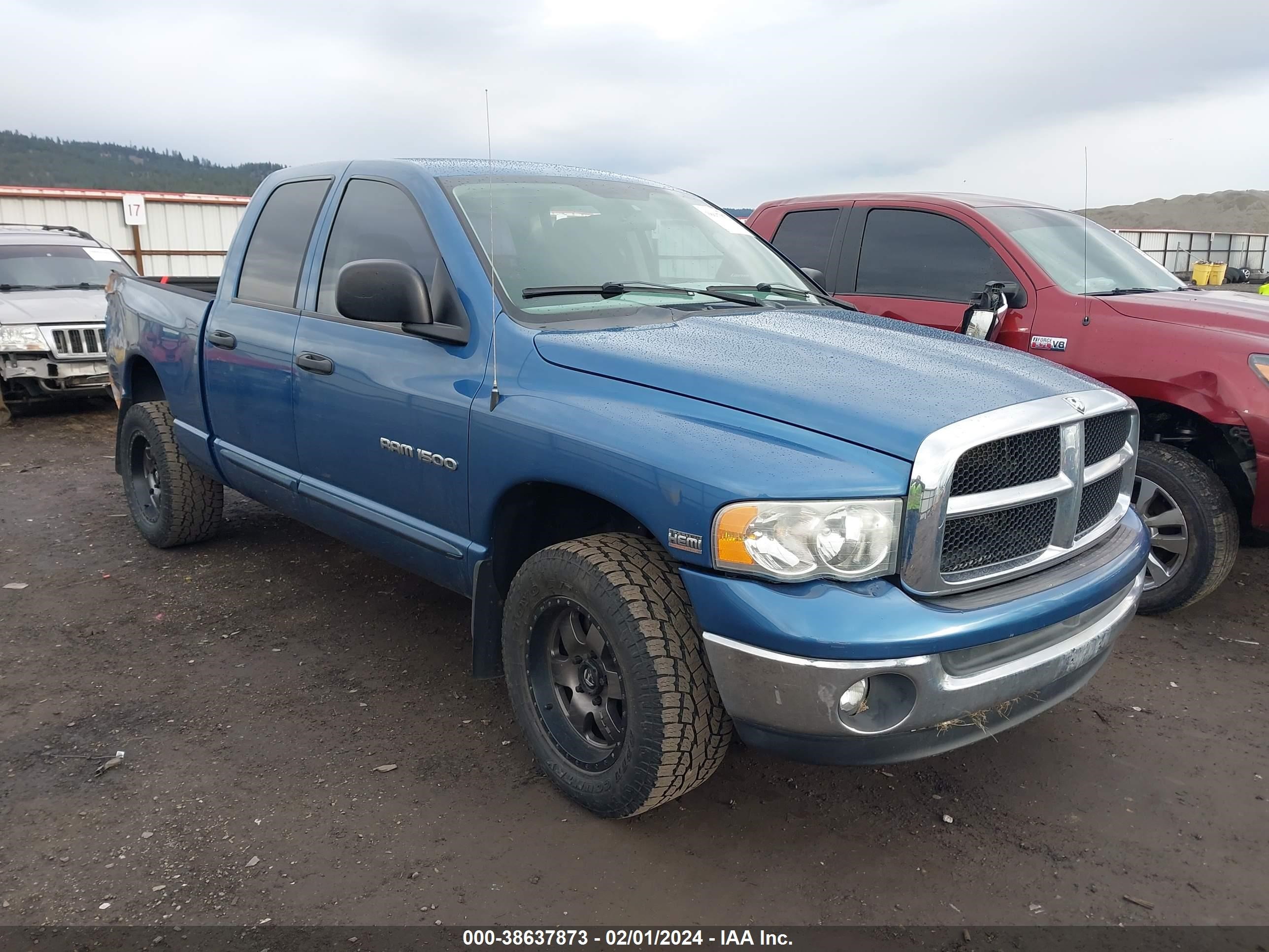 DODGE RAM 2003 1d7hu18d83j643513