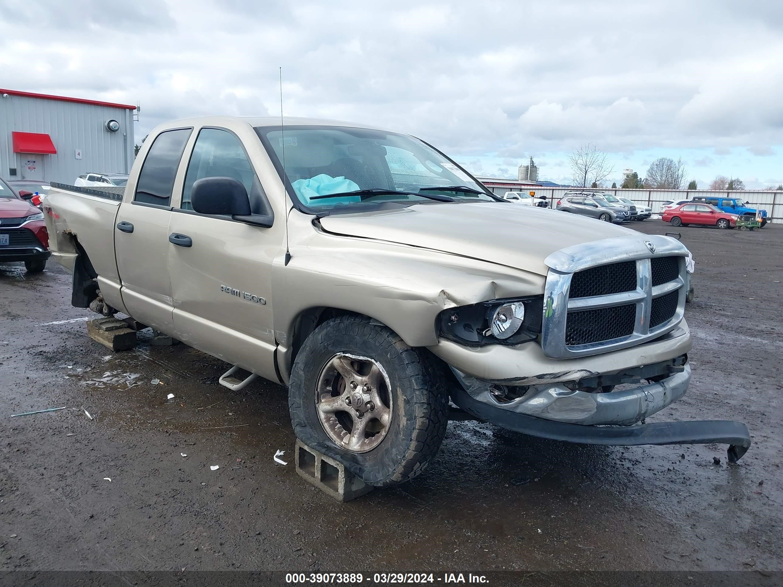 DODGE RAM 2003 1d7hu18d93s341576