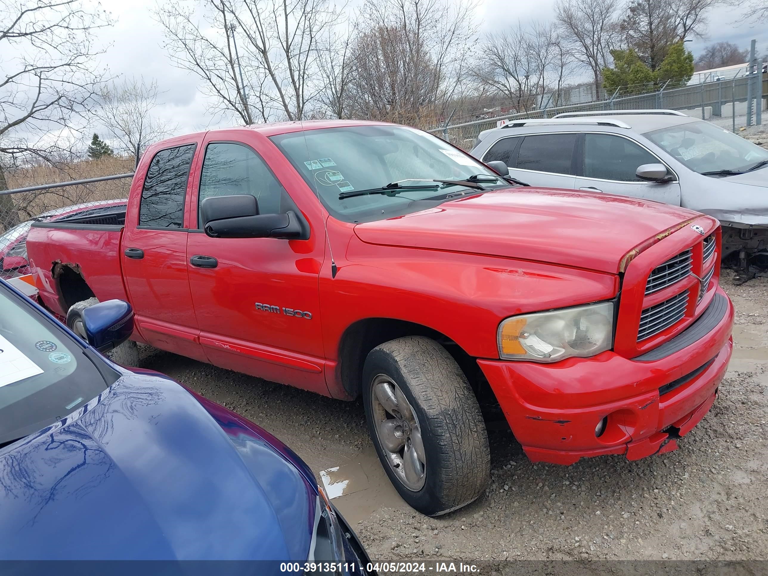 DODGE RAM 2004 1d7hu18dx4s789200