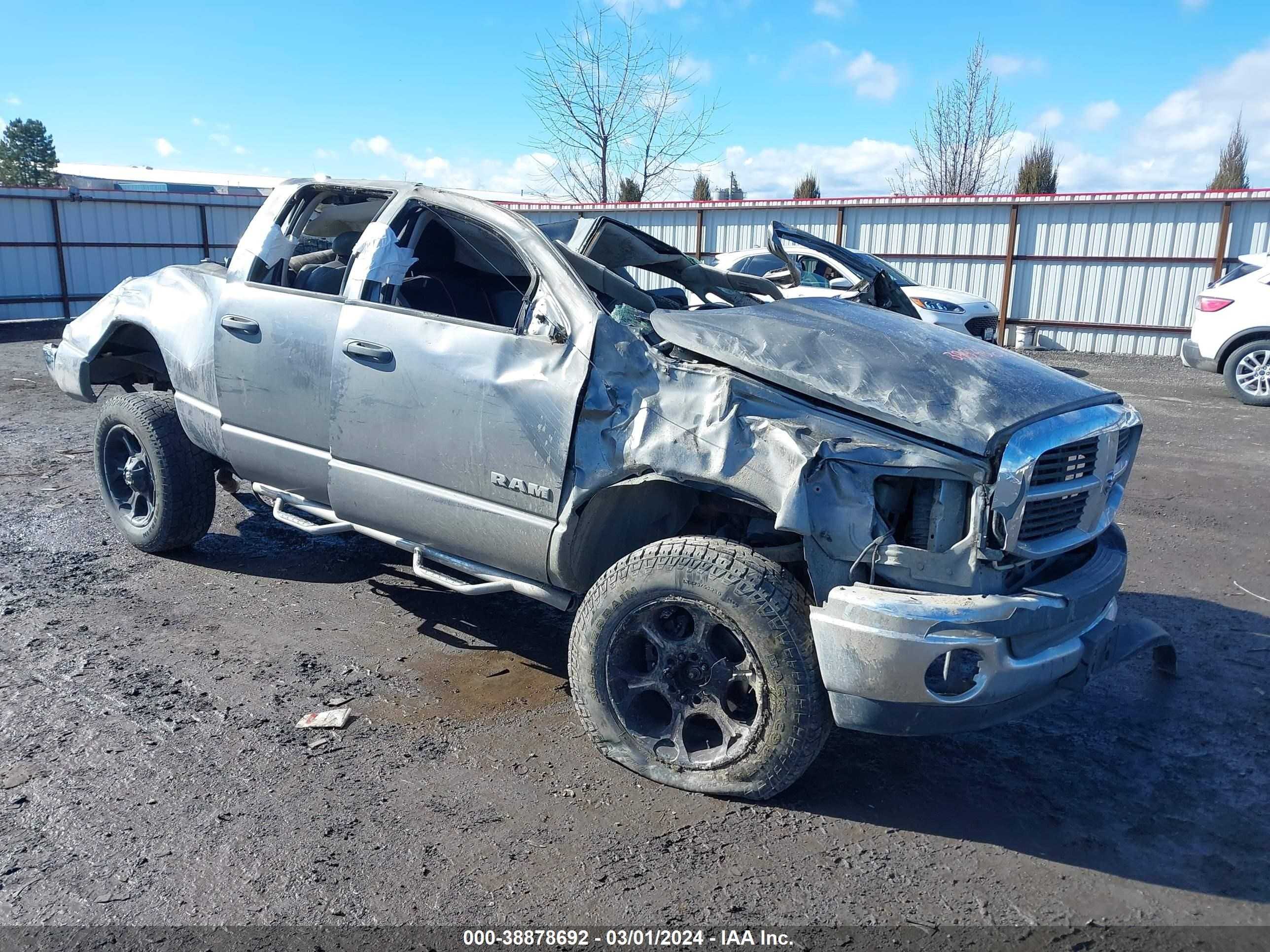 DODGE RAM 2008 1d7hu18n08j166754