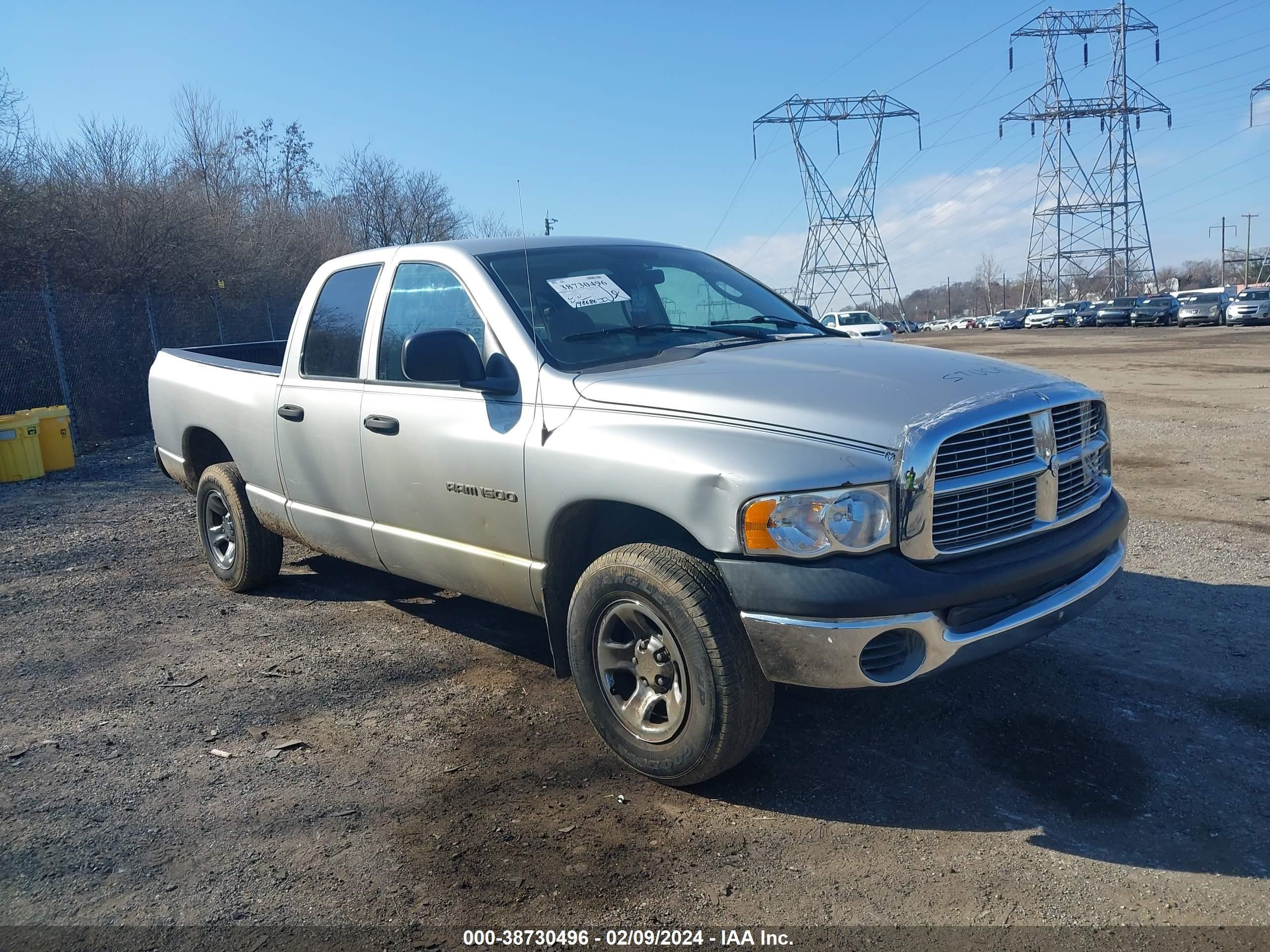 DODGE RAM 2003 1d7hu18n13j517485