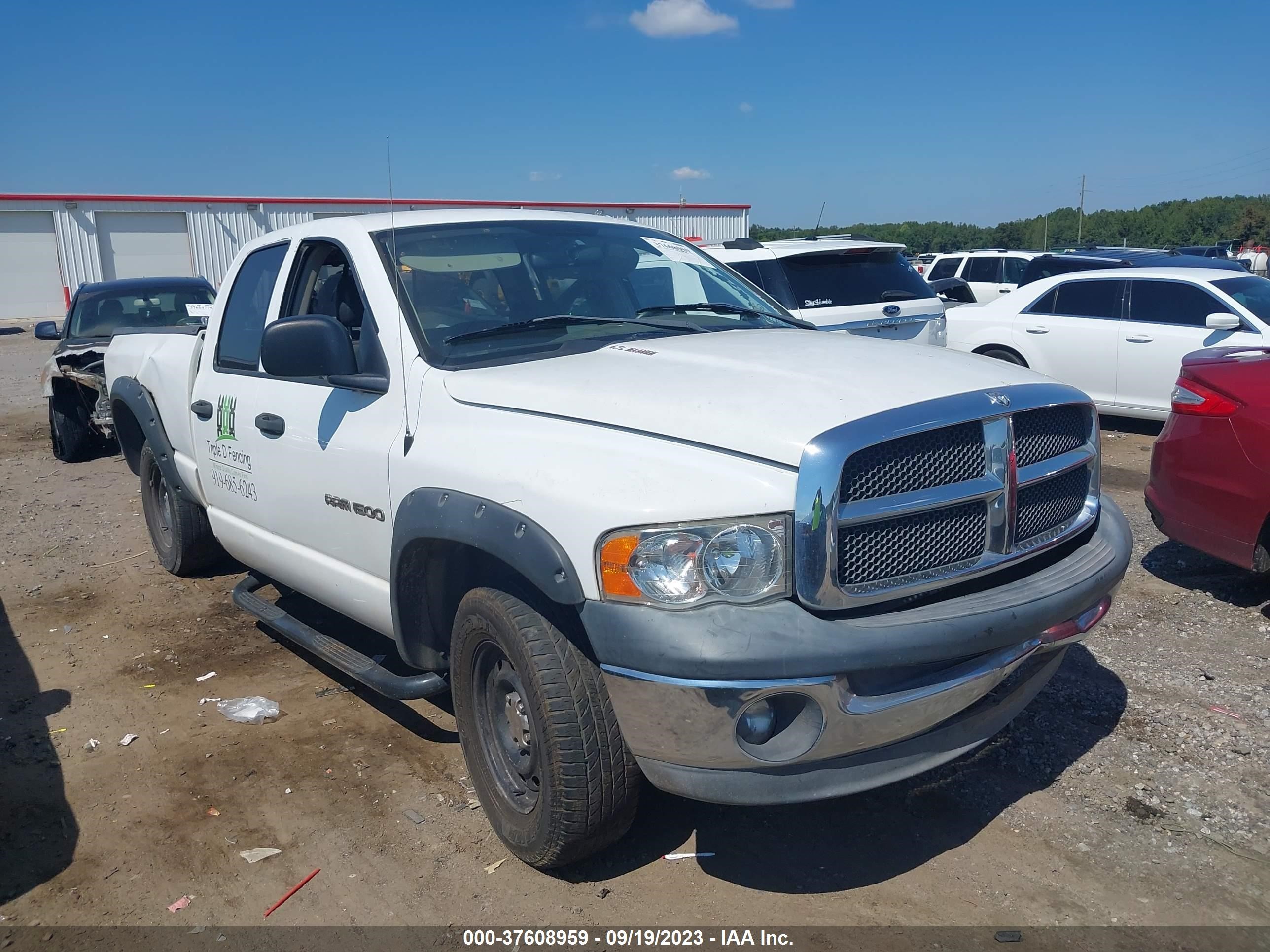 DODGE RAM 2003 1d7hu18n13j561762