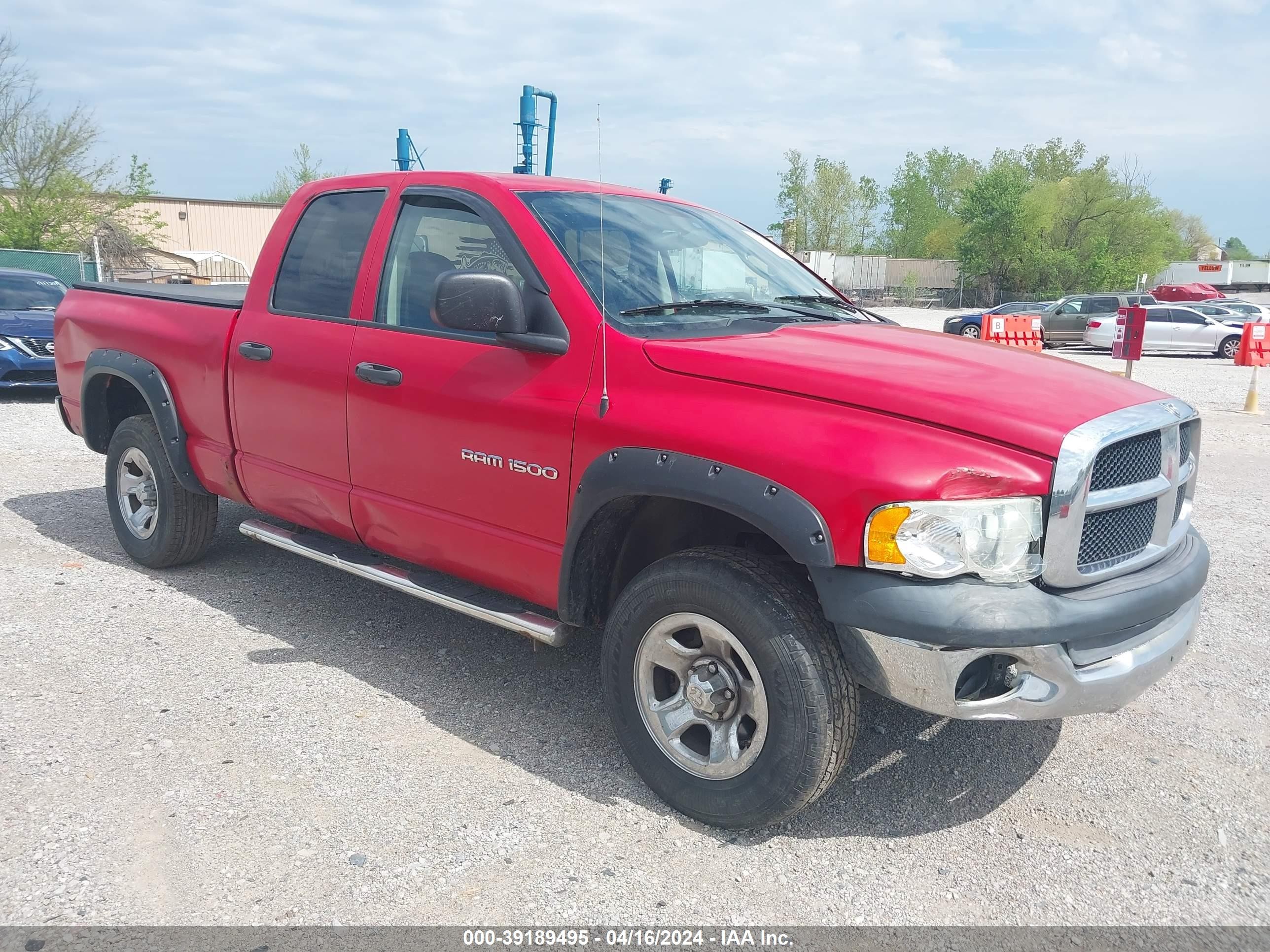 DODGE RAM 2003 1d7hu18n13j578528