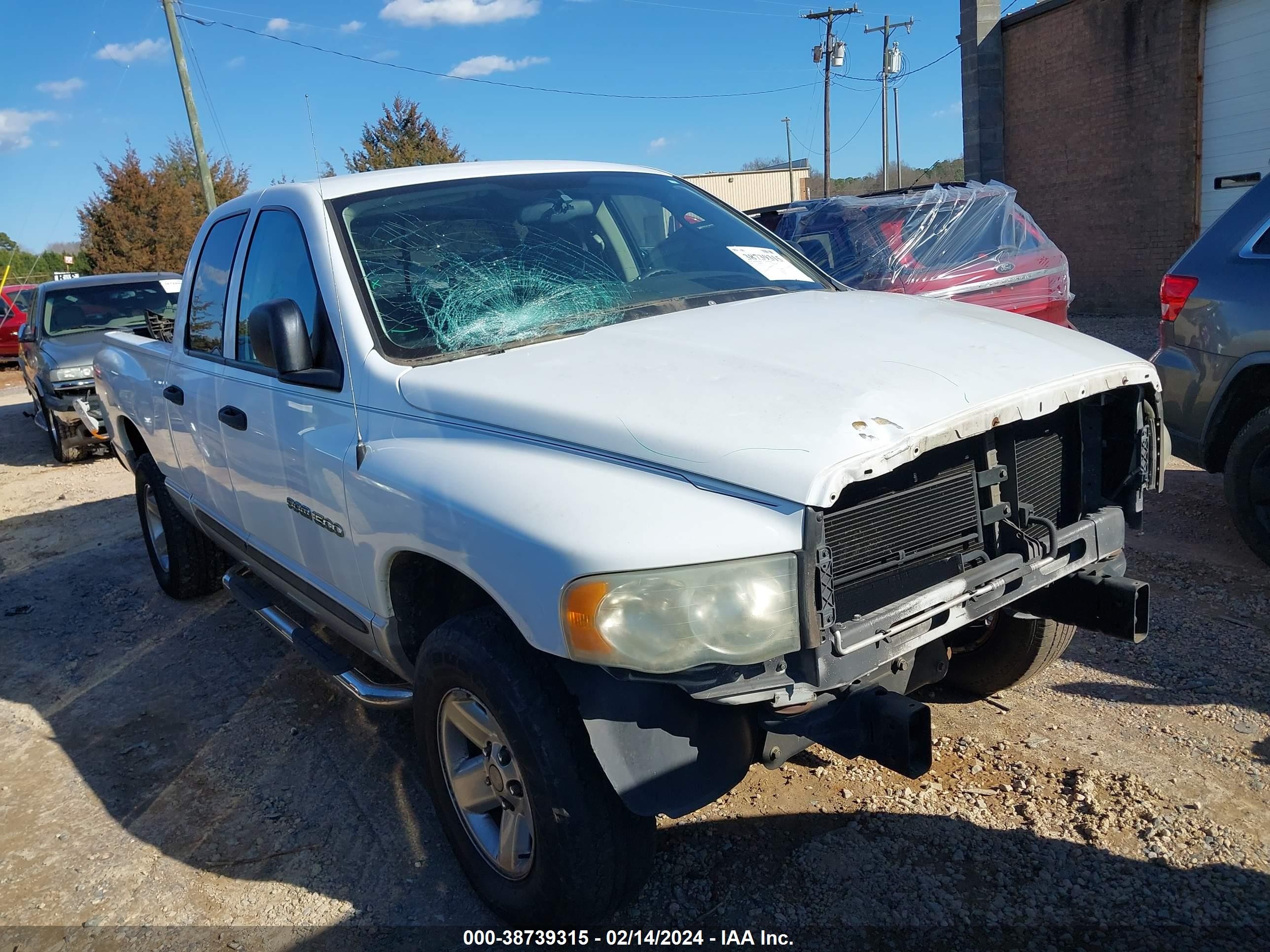 DODGE RAM 2003 1d7hu18n13s134740