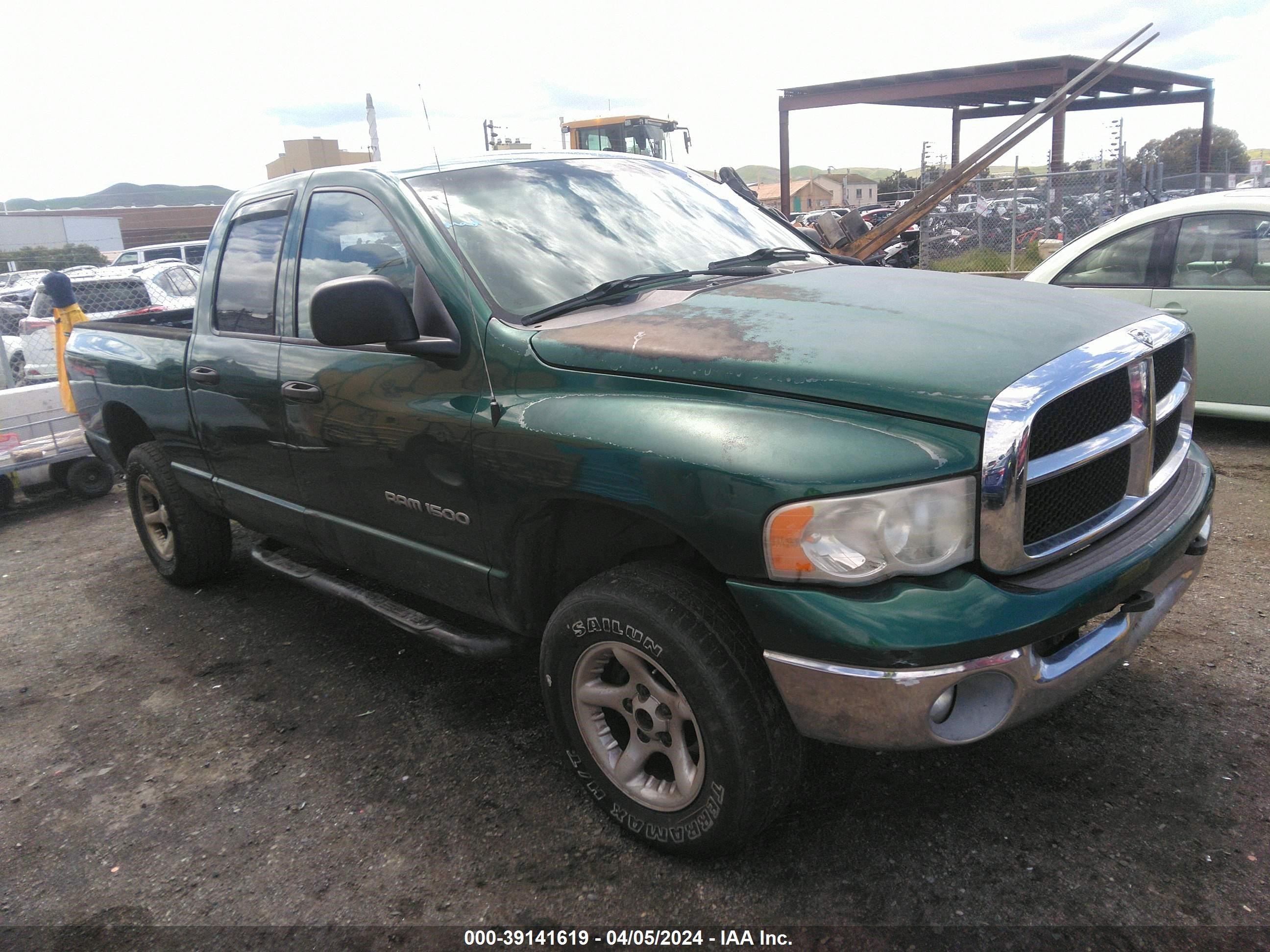 DODGE RAM 2003 1d7hu18n13s183324