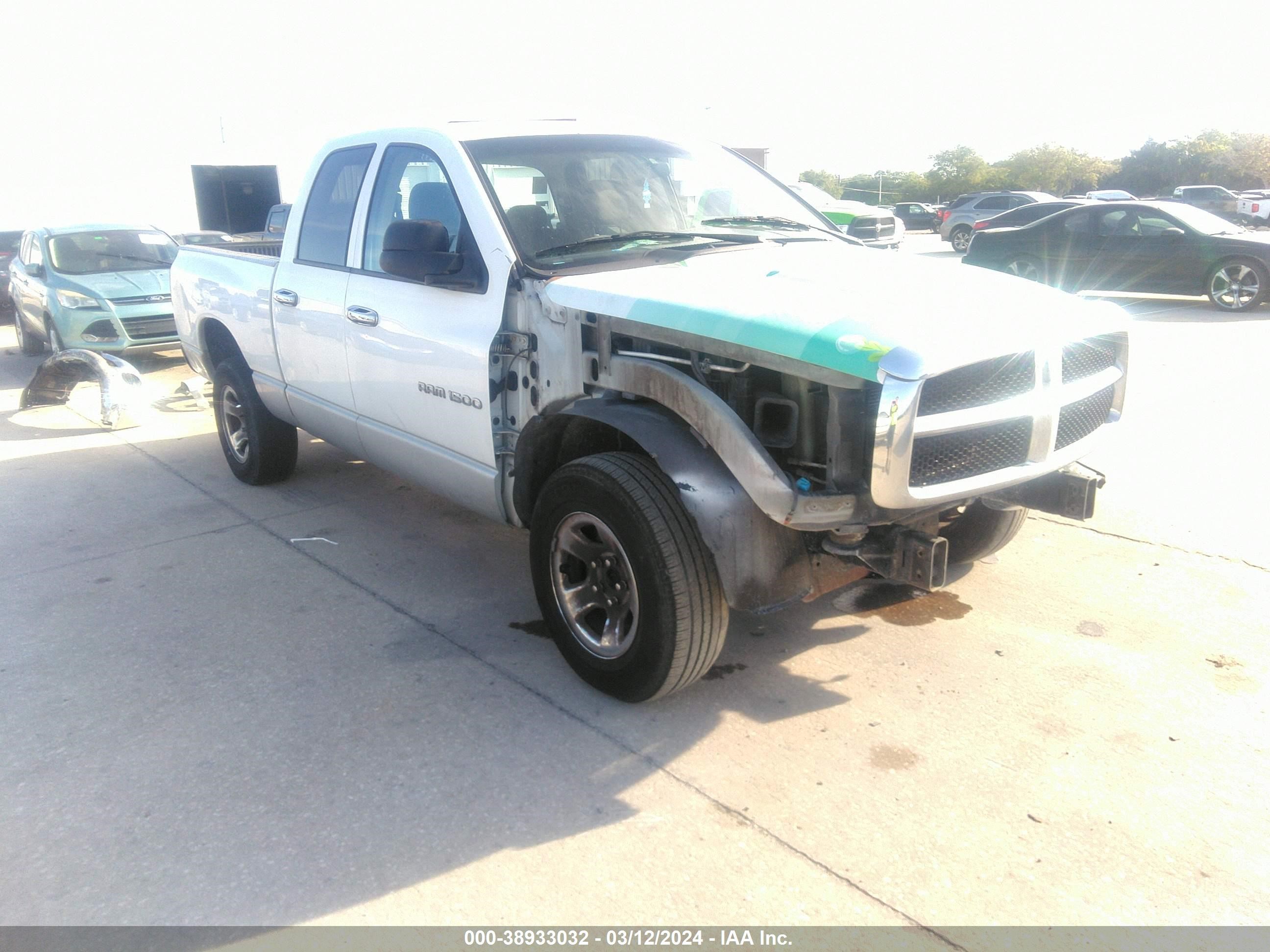 DODGE RAM 2004 1d7hu18n24j180889