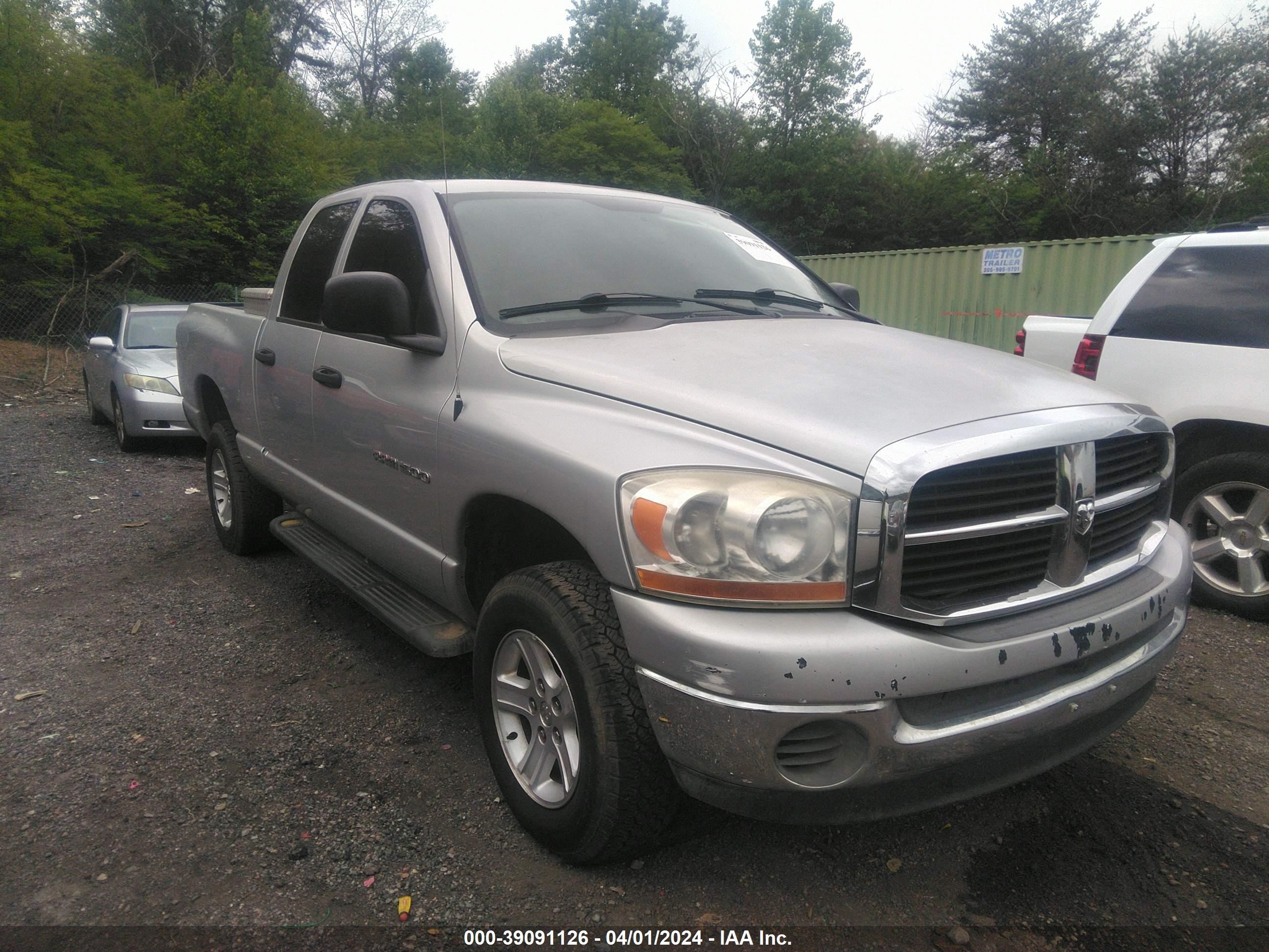 DODGE RAM 2006 1d7hu18n26j108092