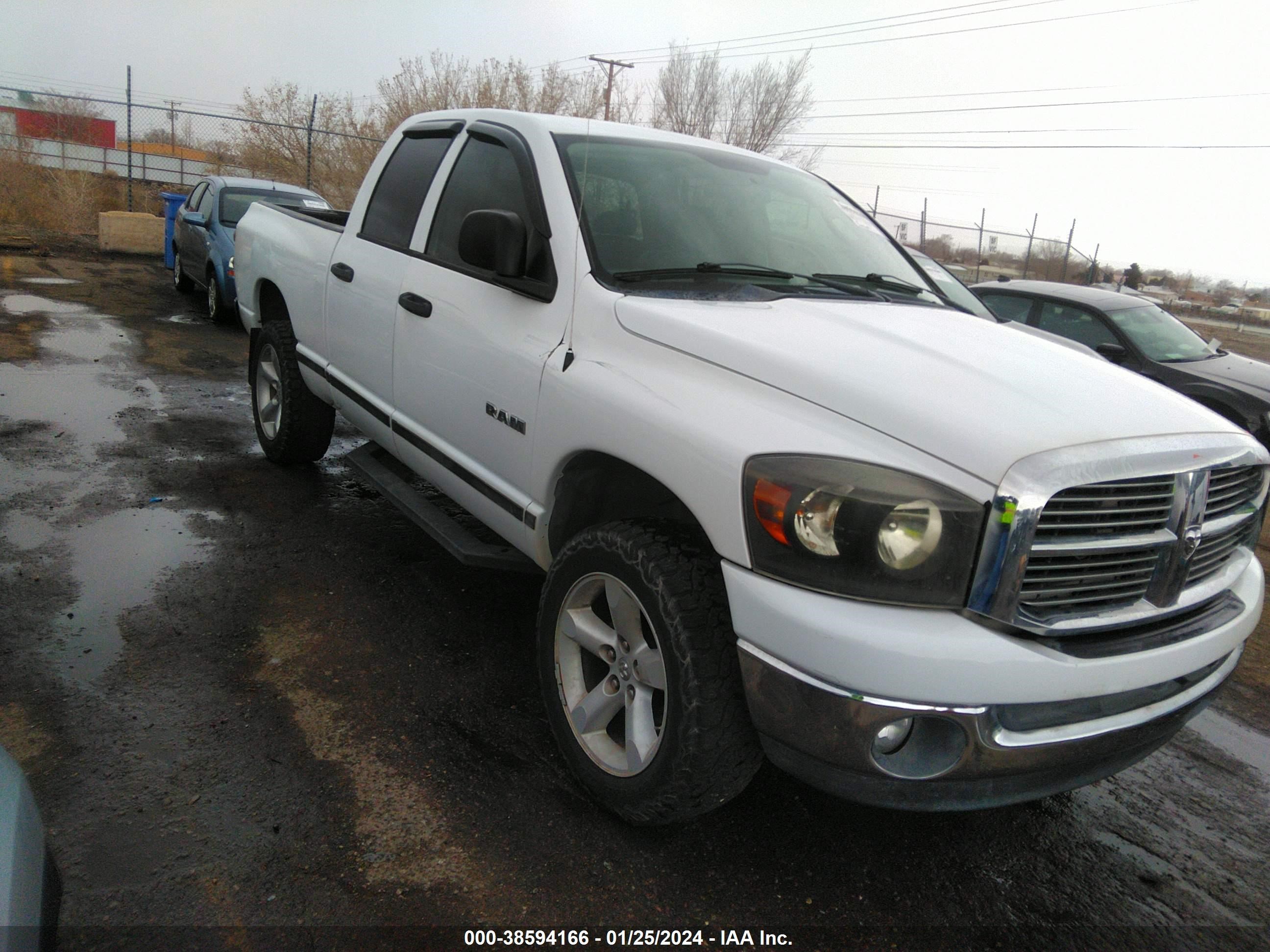 DODGE RAM 2008 1d7hu18n28s539240