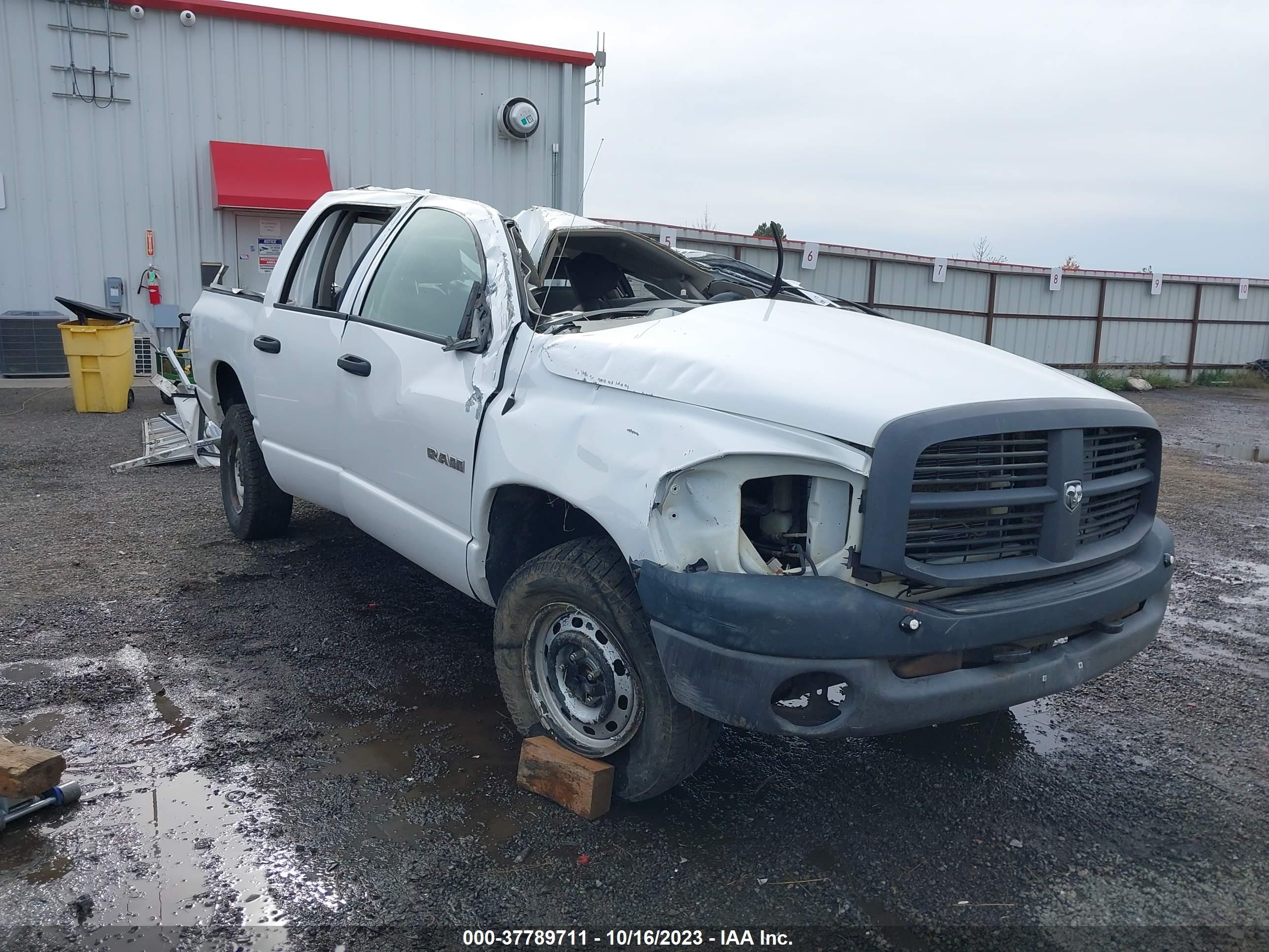 DODGE RAM 2008 1d7hu18n28s591404