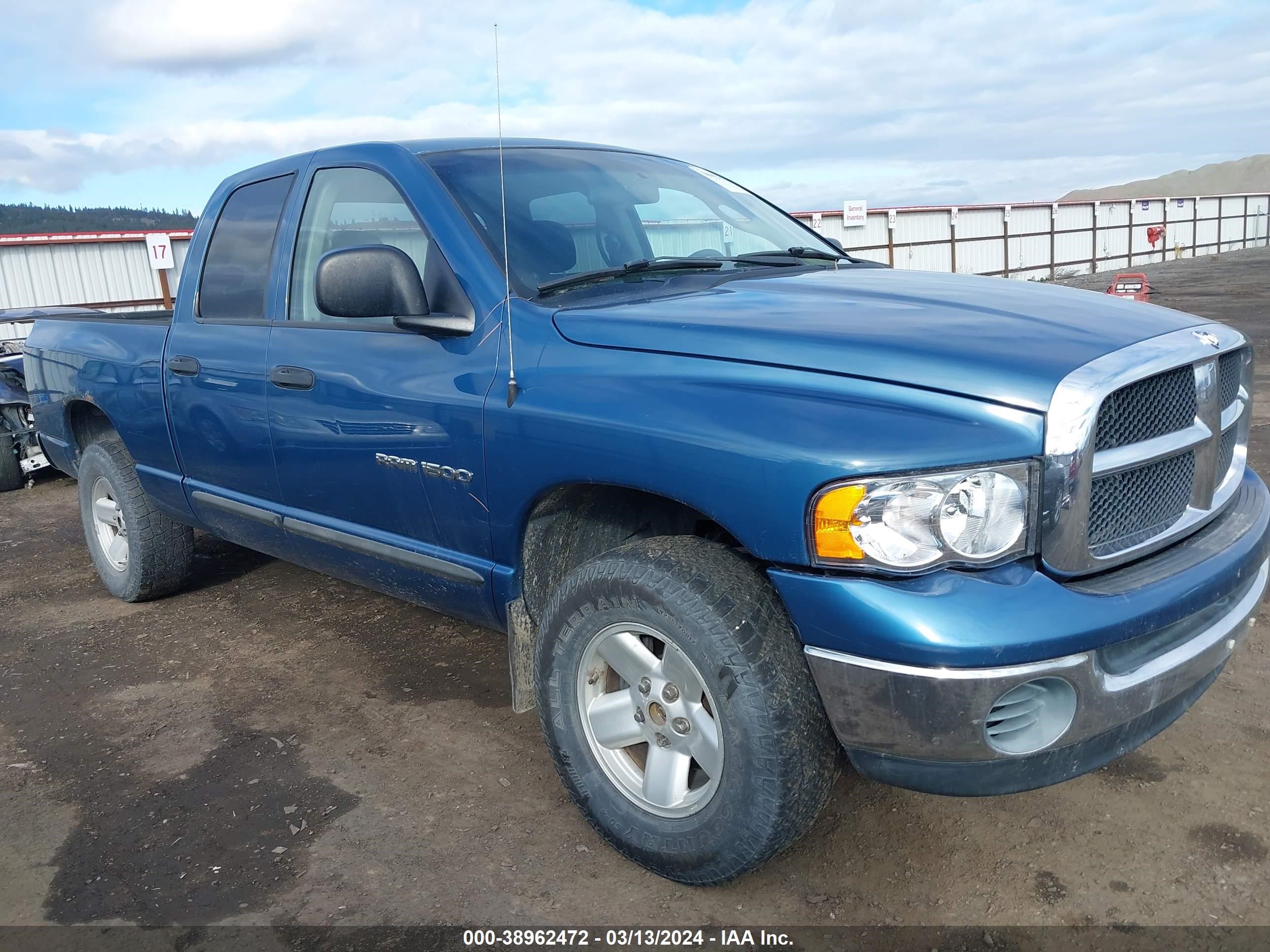 DODGE RAM 2003 1d7hu18n33s148025