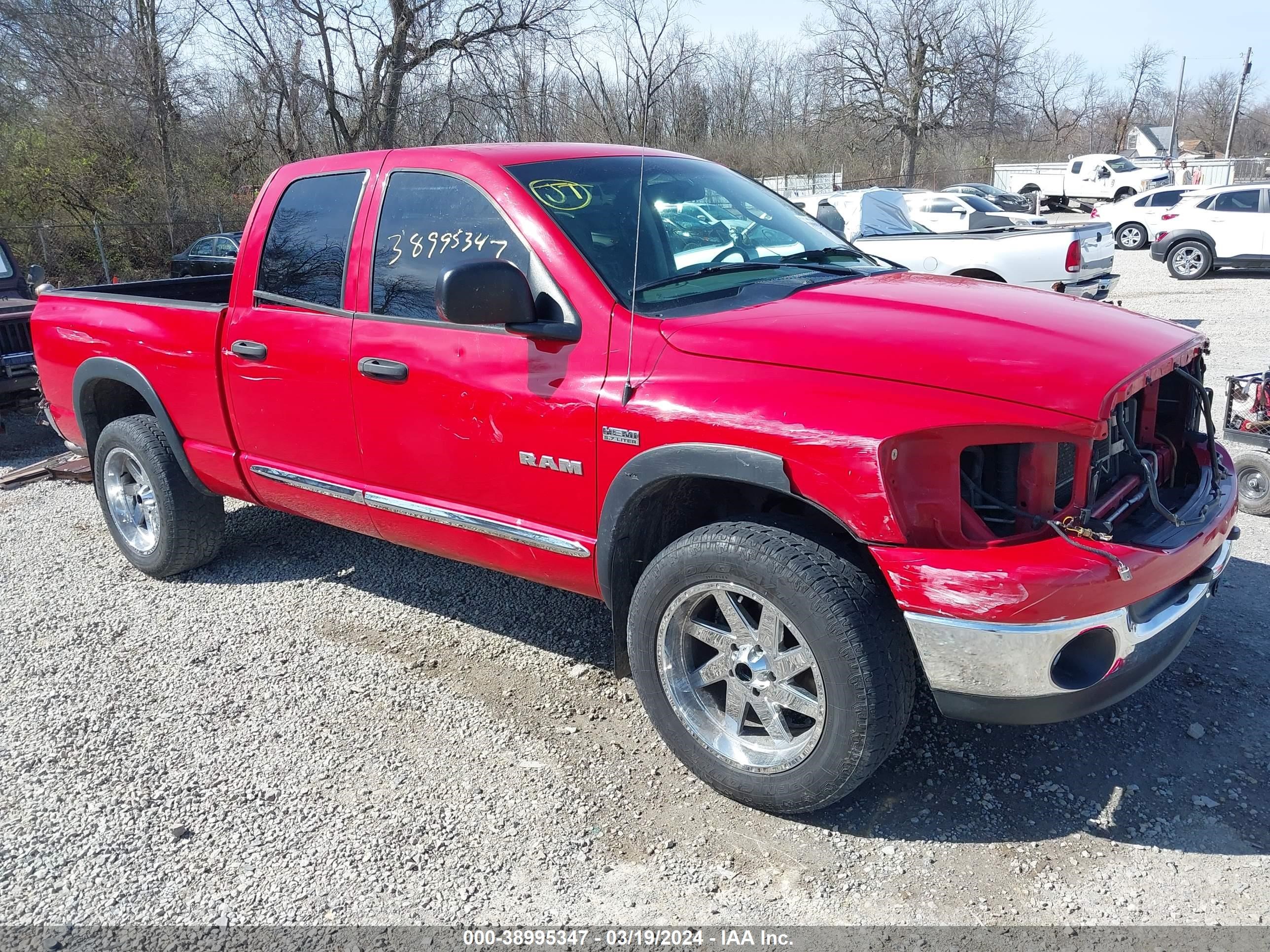 DODGE RAM 2008 1d7hu18n58s556310