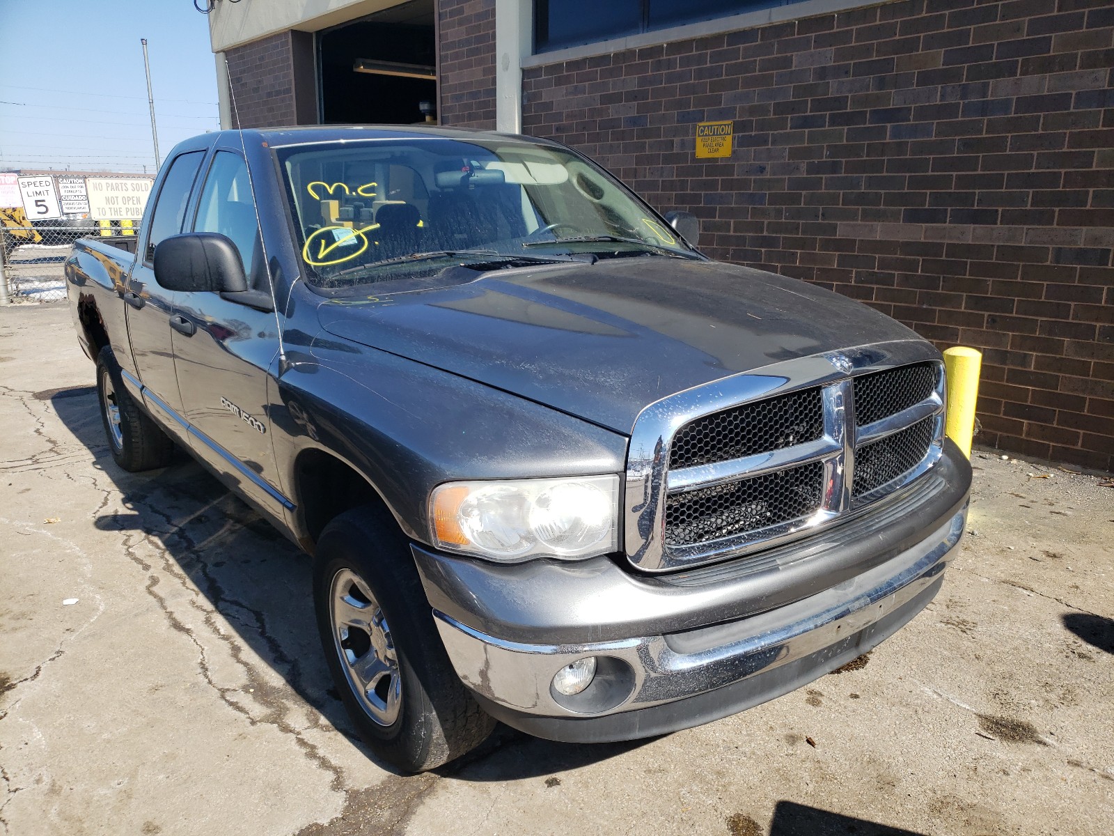 DODGE RAM 1500 S 2005 1d7hu18n65s175058