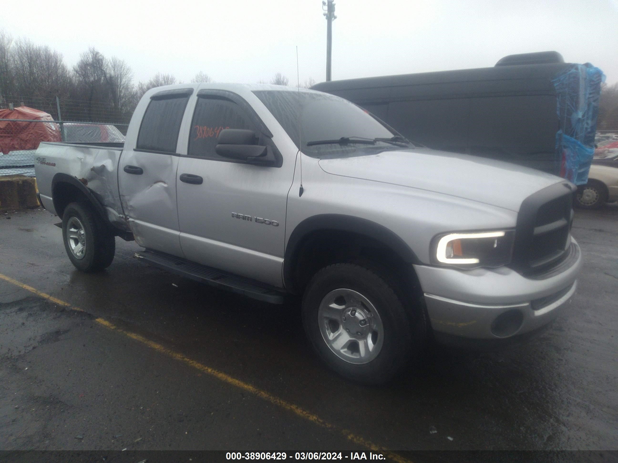 DODGE RAM 2005 1d7hu18n75s121980