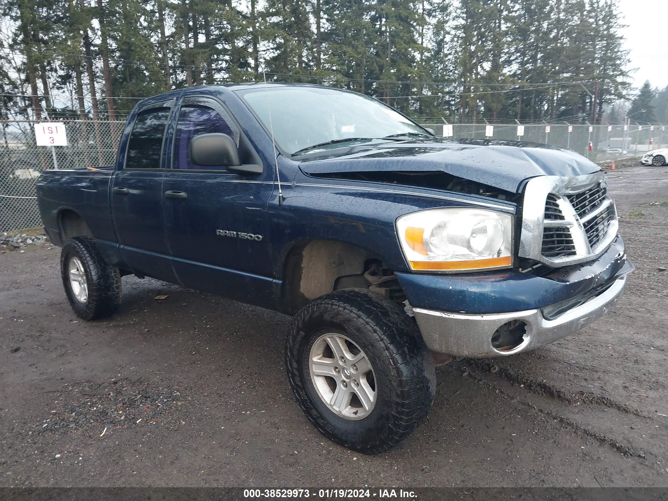 DODGE RAM 2006 1d7hu18n76s588110