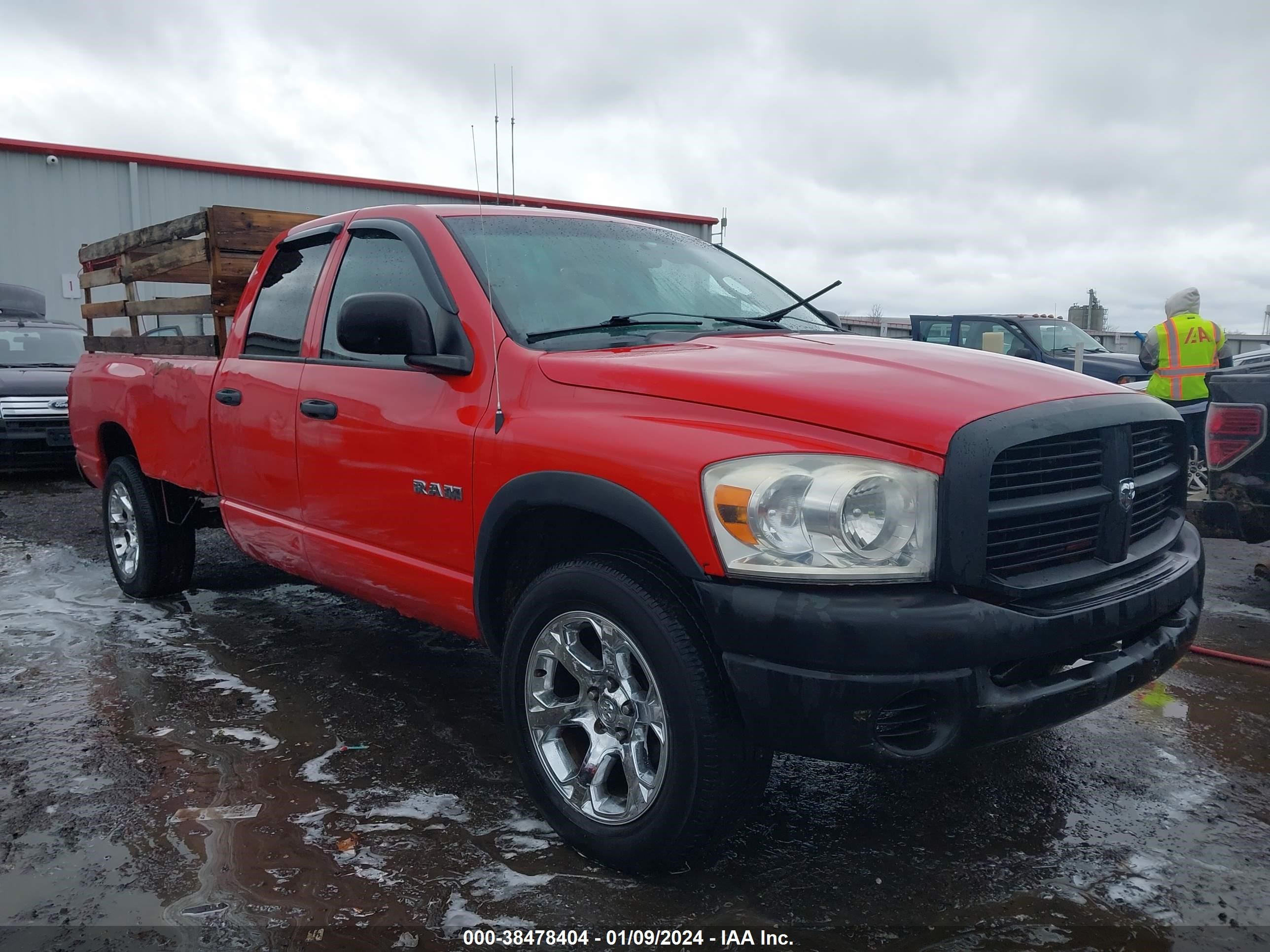 DODGE RAM 2008 1d7hu18n78j189156