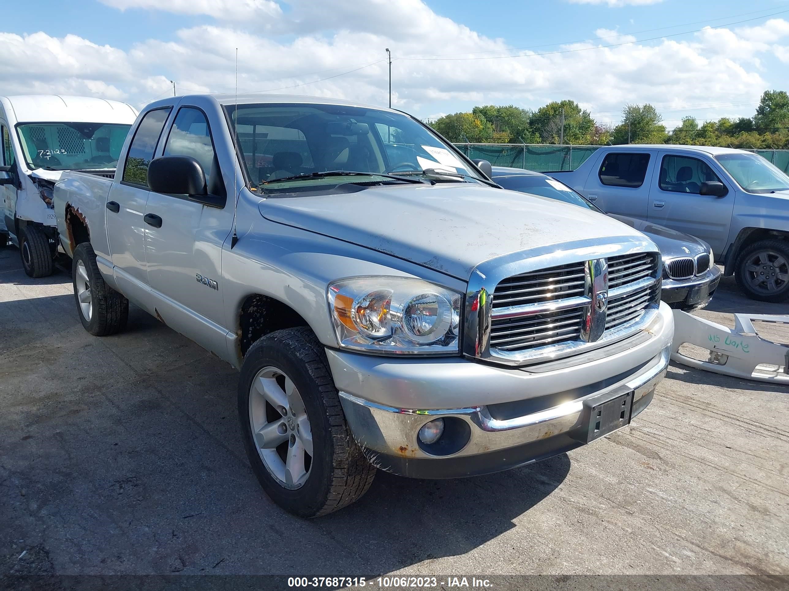 DODGE RAM 2008 1d7hu18n78s562738