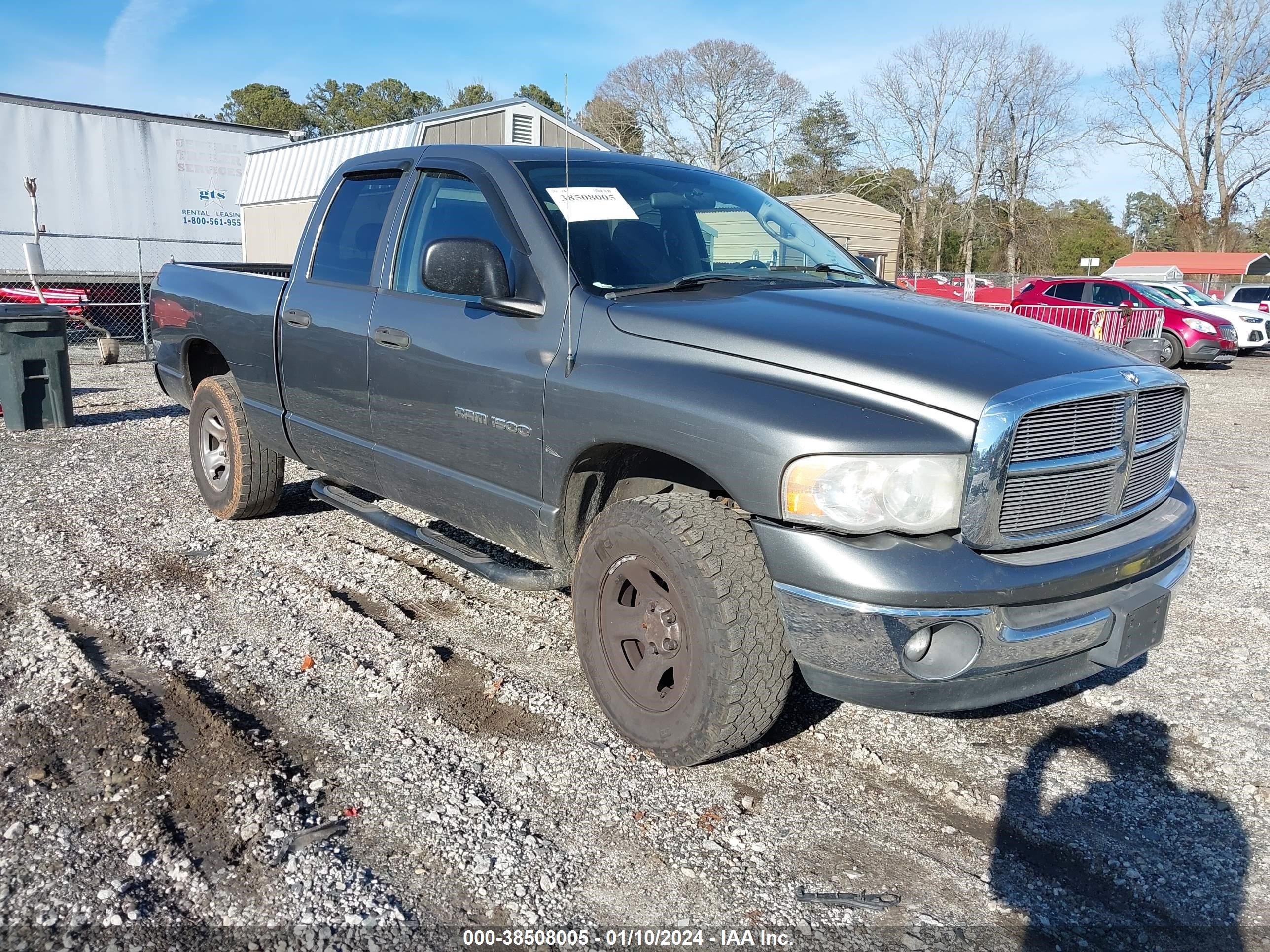 DODGE RAM 2005 1d7hu18n85s344965