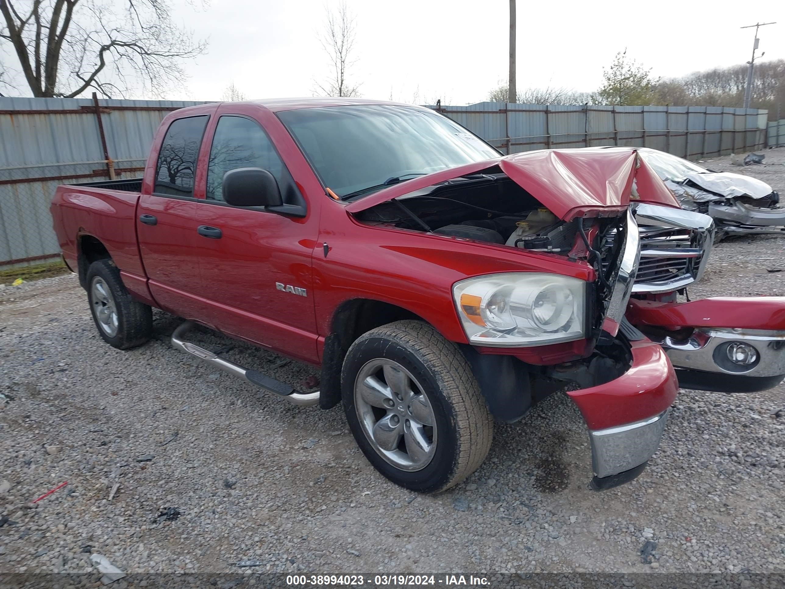 DODGE RAM 2008 1d7hu18n88s616130