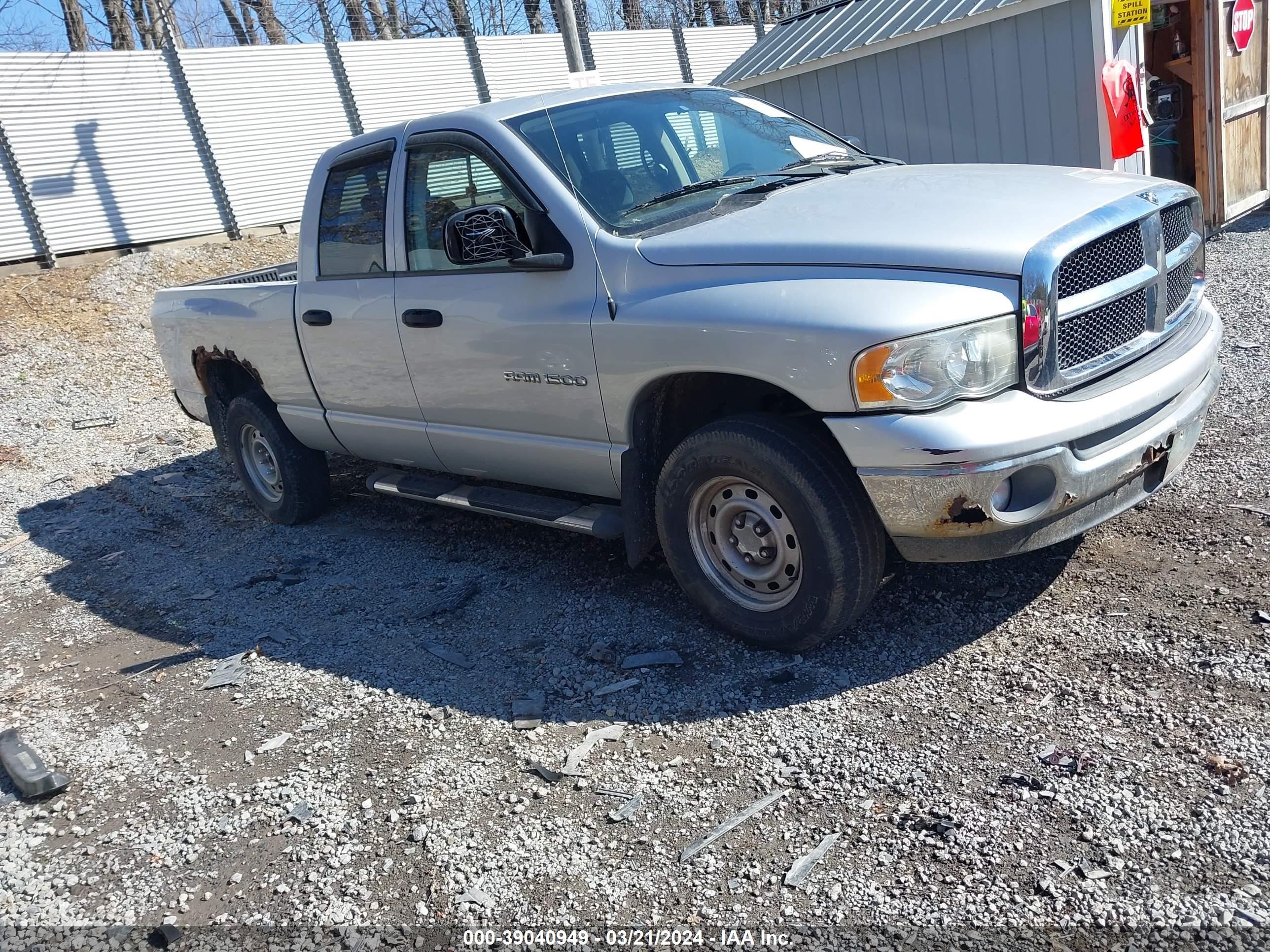 DODGE RAM 2003 1d7hu18nx3s287293