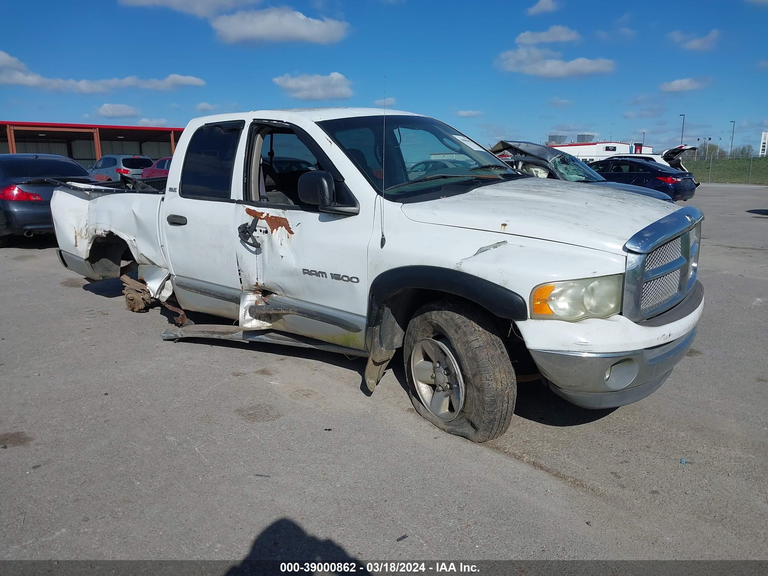 DODGE RAM 2002 1d7hu18nz2s568945