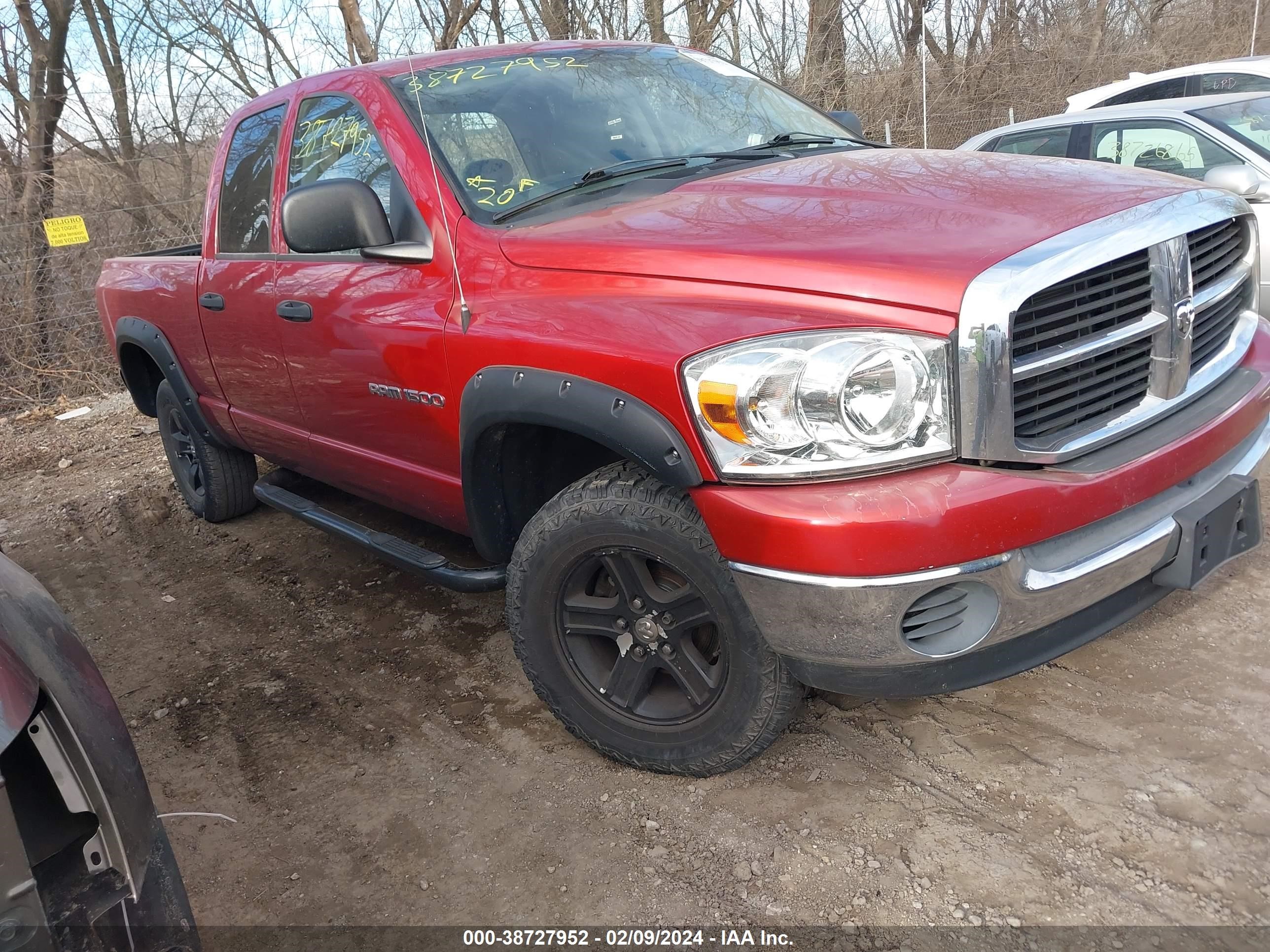 DODGE RAM 2007 1d7hu18p17s109845