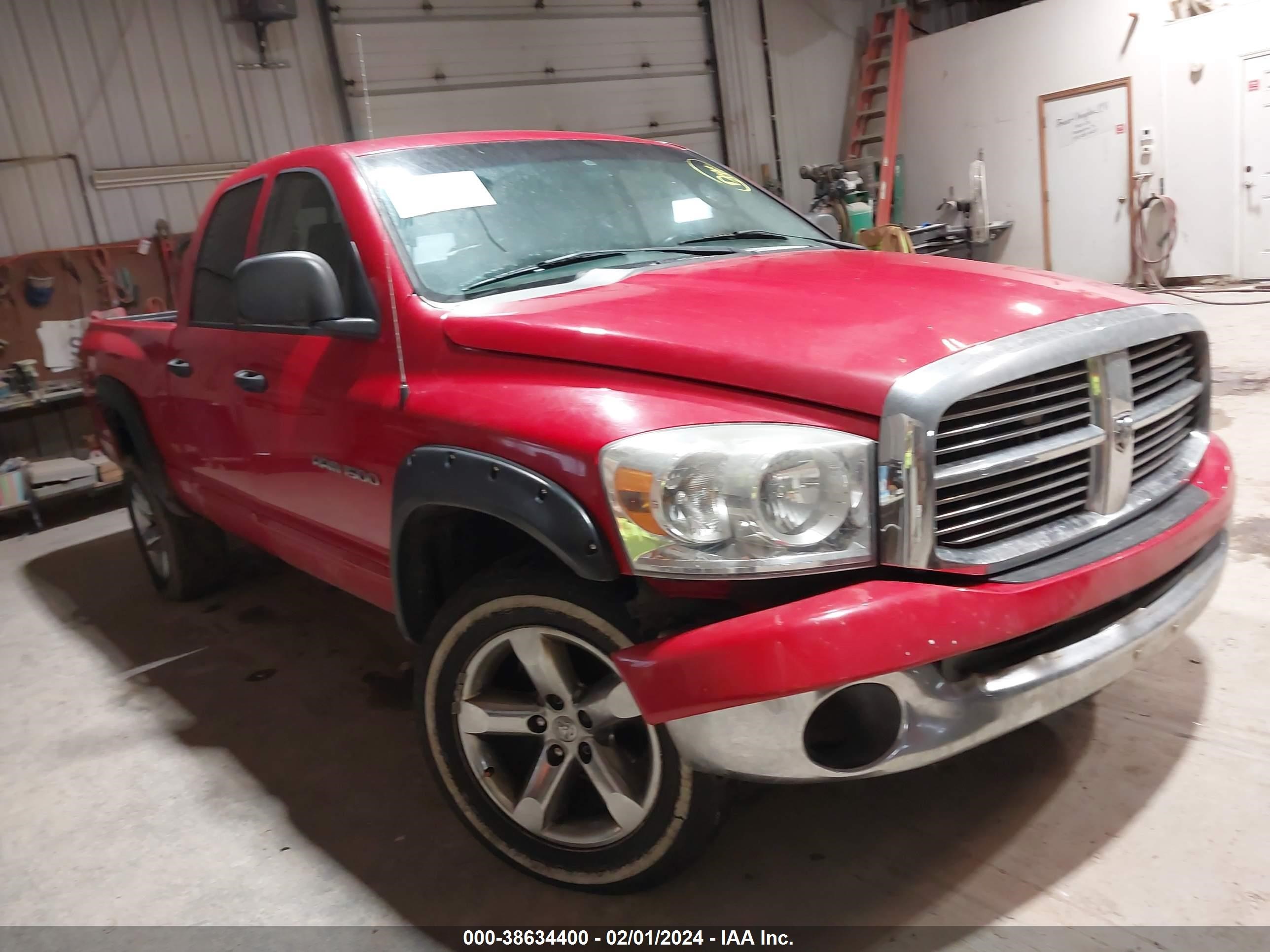 DODGE RAM 2007 1d7hu18p37j538653