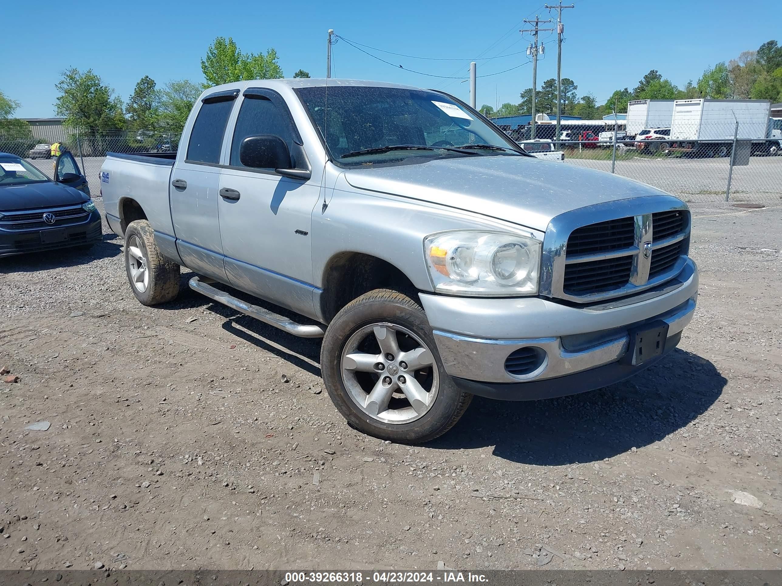 DODGE RAM 2007 1d7hu18p77j523038