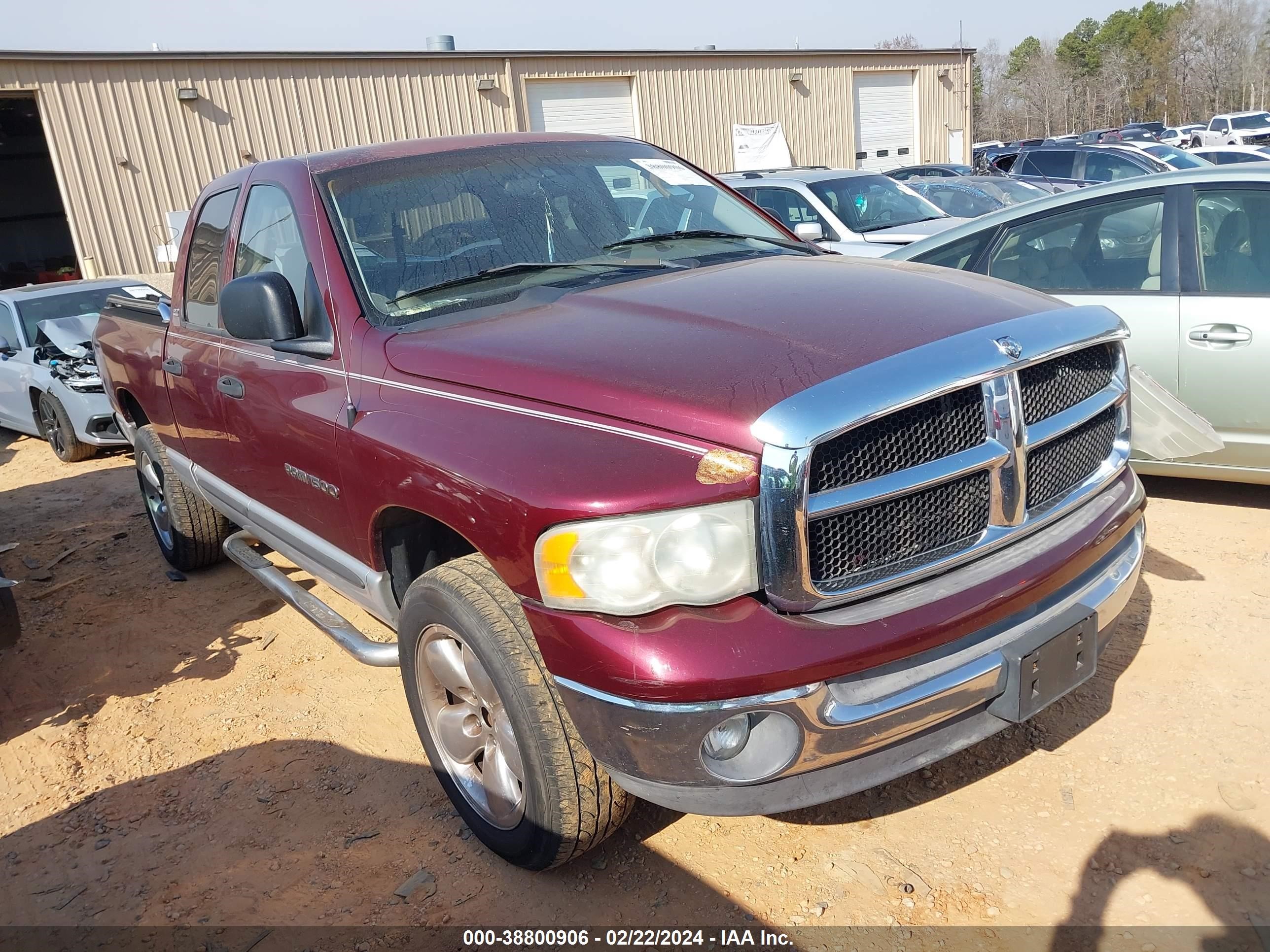 DODGE RAM 2002 1d7hu18zx2j258044