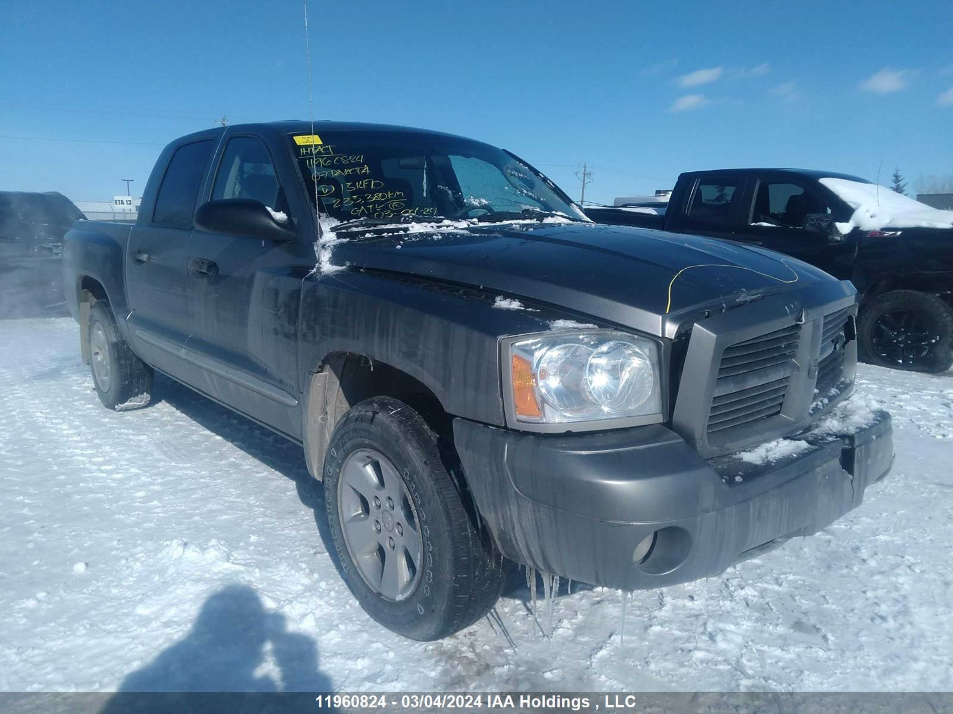 DODGE DAKOTA 2007 1d7hw28k17s151470