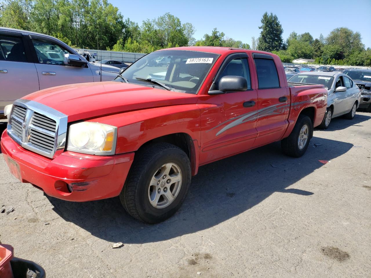 DODGE DAKOTA 2005 1d7hw48j55s327825